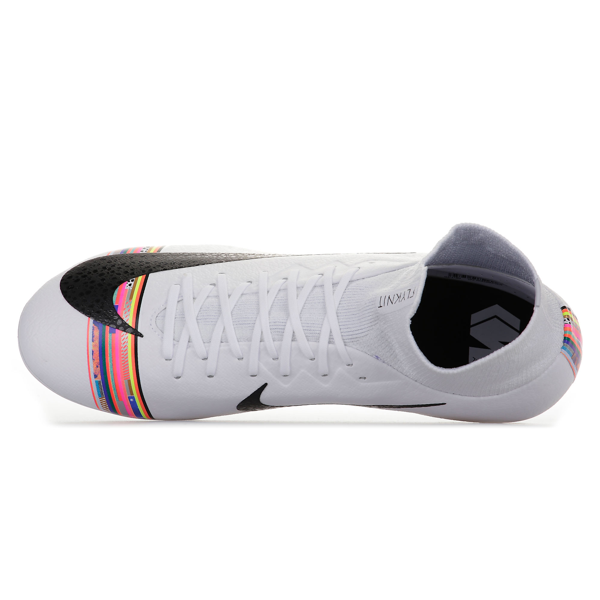 Botas de Fútbol Mercurial Superfly VI Pro AG-PRO LVL UP Blanco - Fútbol Factory
