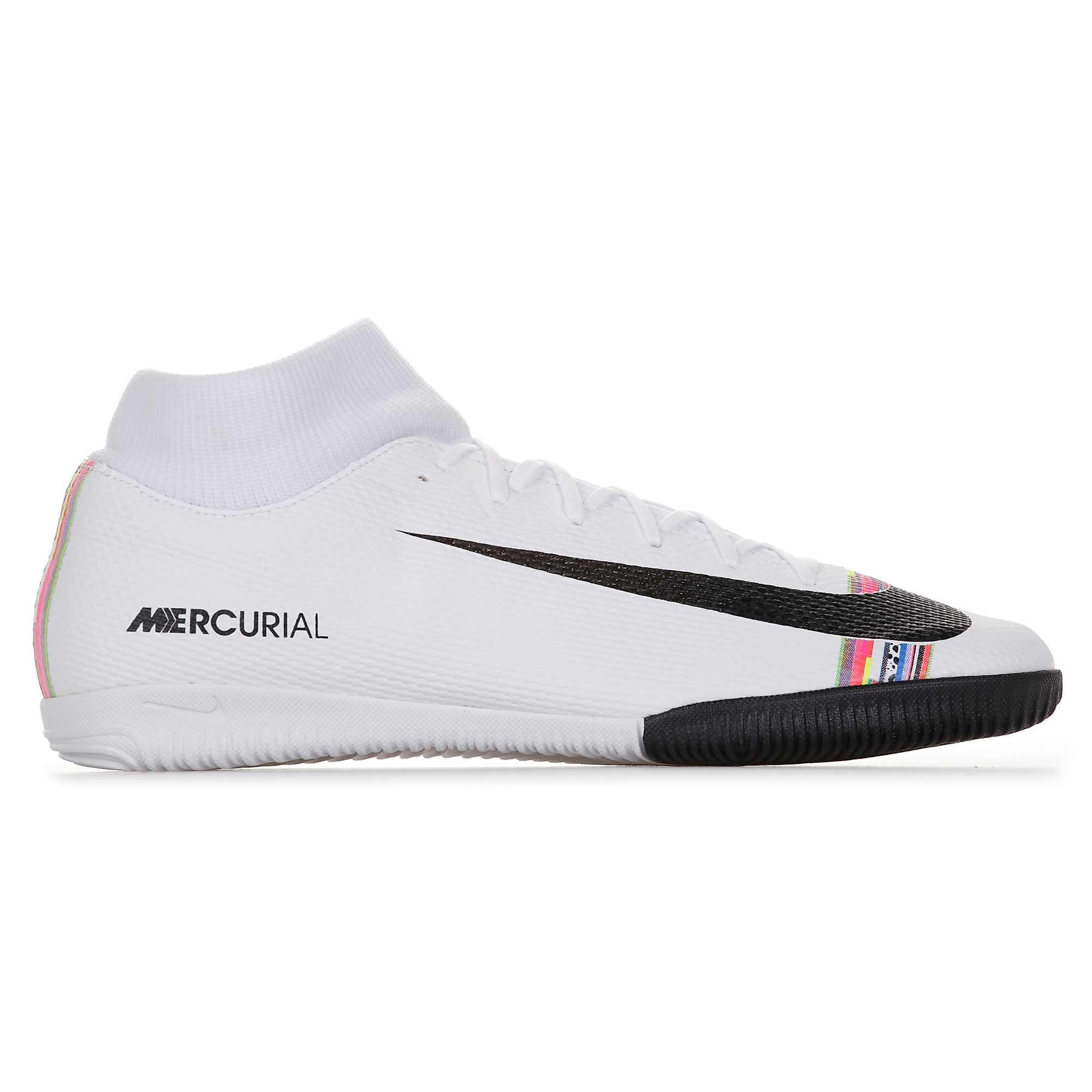 Zapatillas de Fútbol Sala Mercurial SuperflyX VI Academy IC LVL UP Blanco - Fútbol Factory