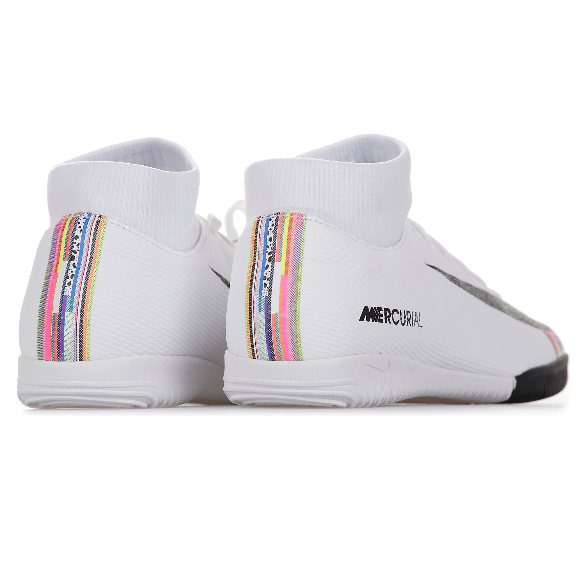 Zapatillas de Fútbol Sala Mercurial SuperflyX VI Academy IC LVL UP Blanco - Fútbol Factory
