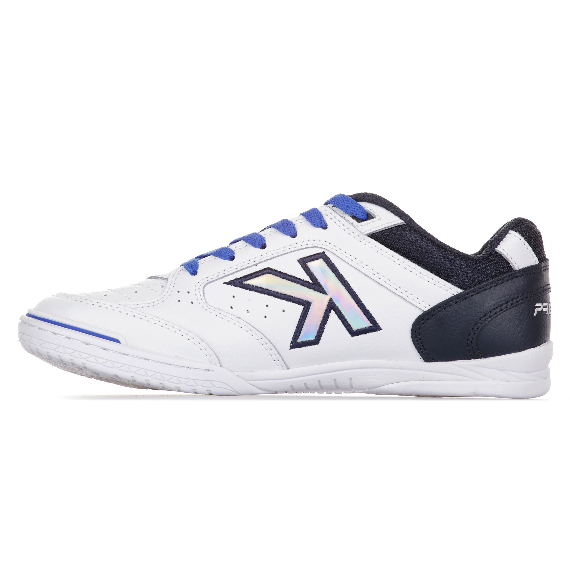 Zapatillas de Fútbol Sala Precision Elite IN Modelo Exclusivo FF Blanco Azul - Fútbol Factory