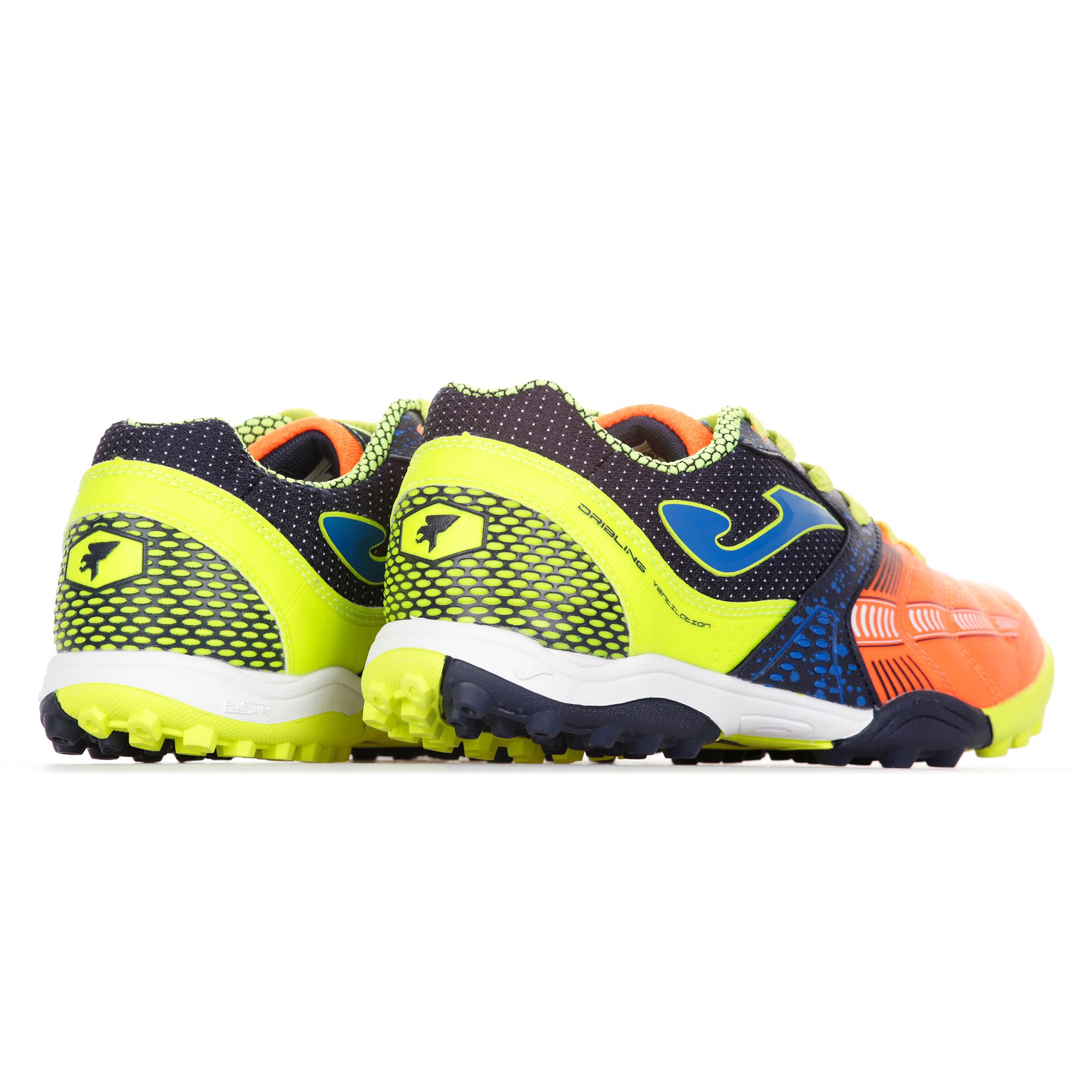 Botas de Fútbol Dribling Multitaco Junior Naranja - Fútbol Factory