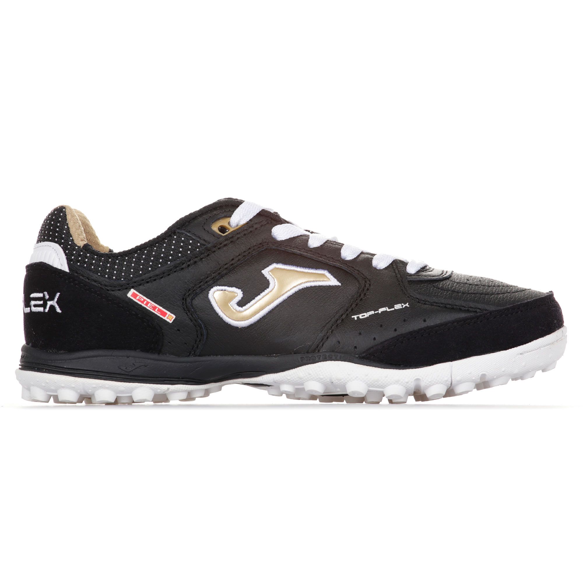 Botas de Fútbol Top Flex Multitaco Junior Negro - Fútbol Factory