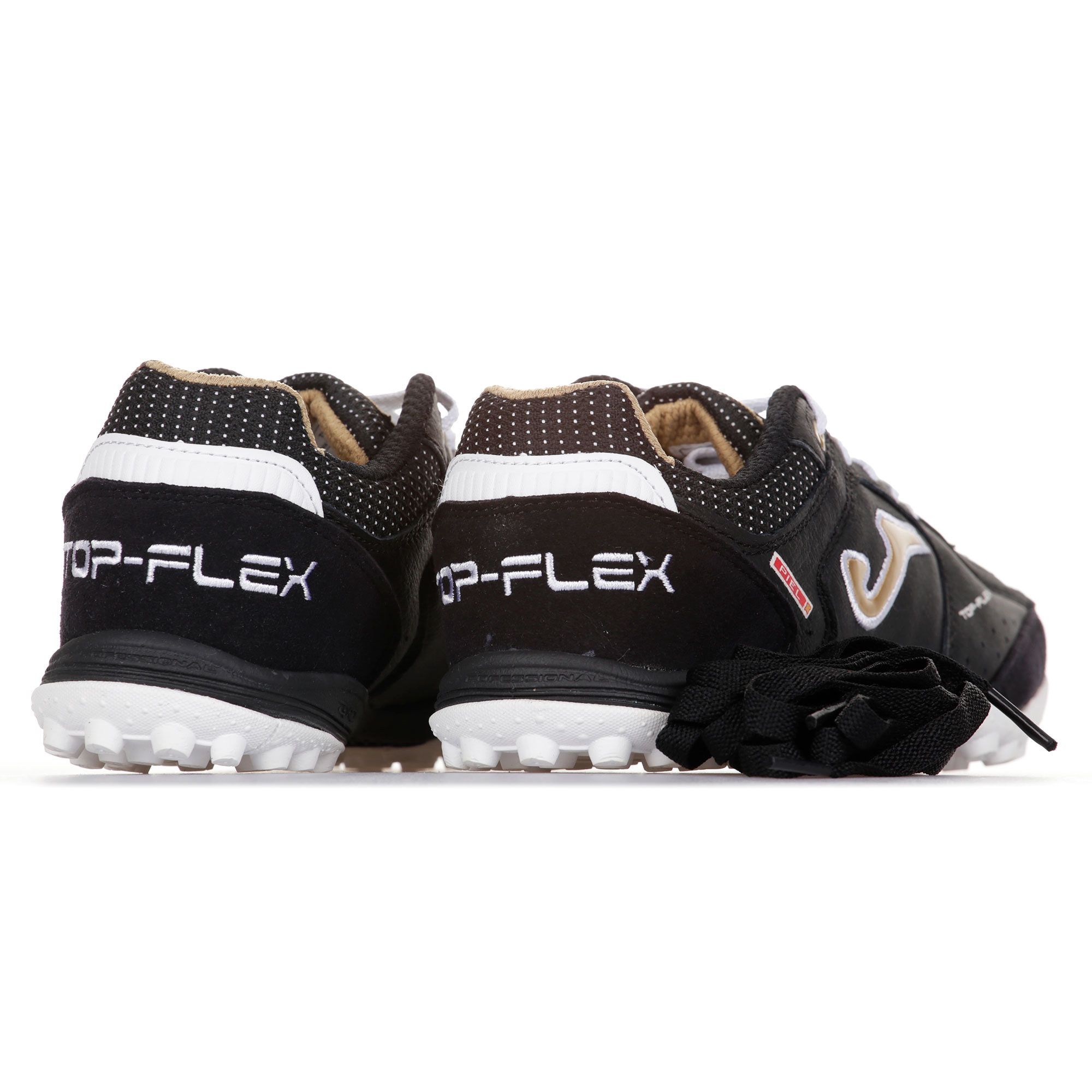 Botas de Fútbol Top Flex Multitaco Junior Negro - Fútbol Factory