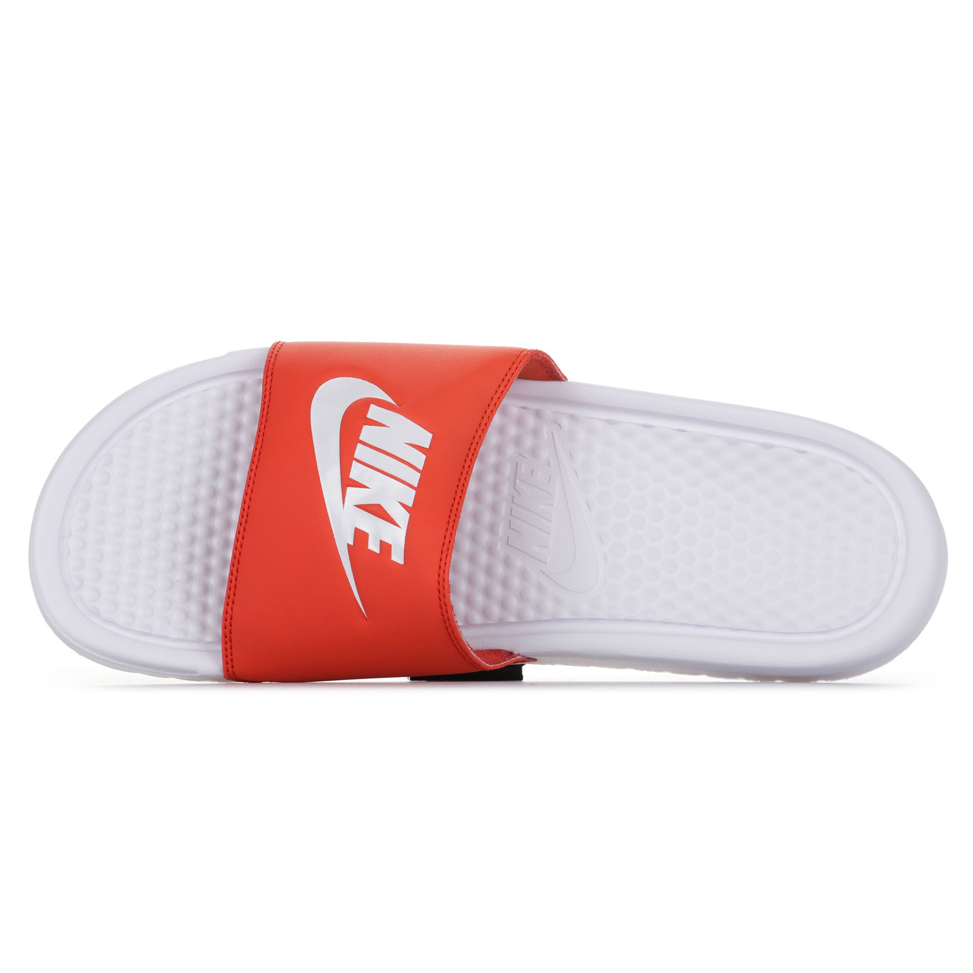 Chanclas Benassi JDI Blanco - Fútbol Factory