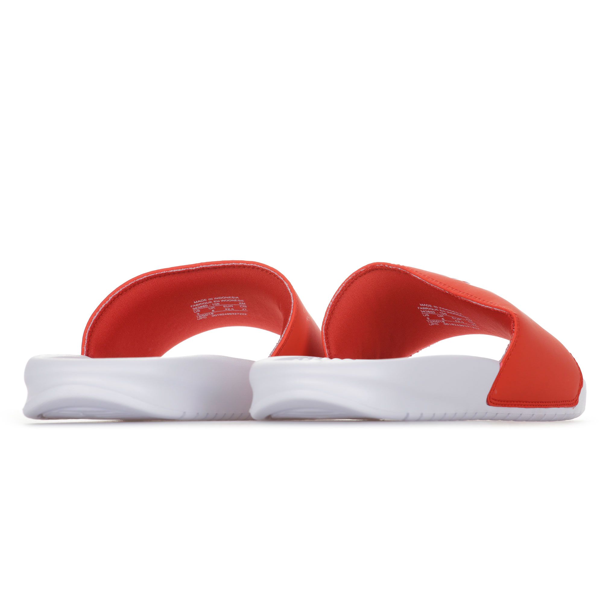 Chanclas Benassi JDI Blanco - Fútbol Factory