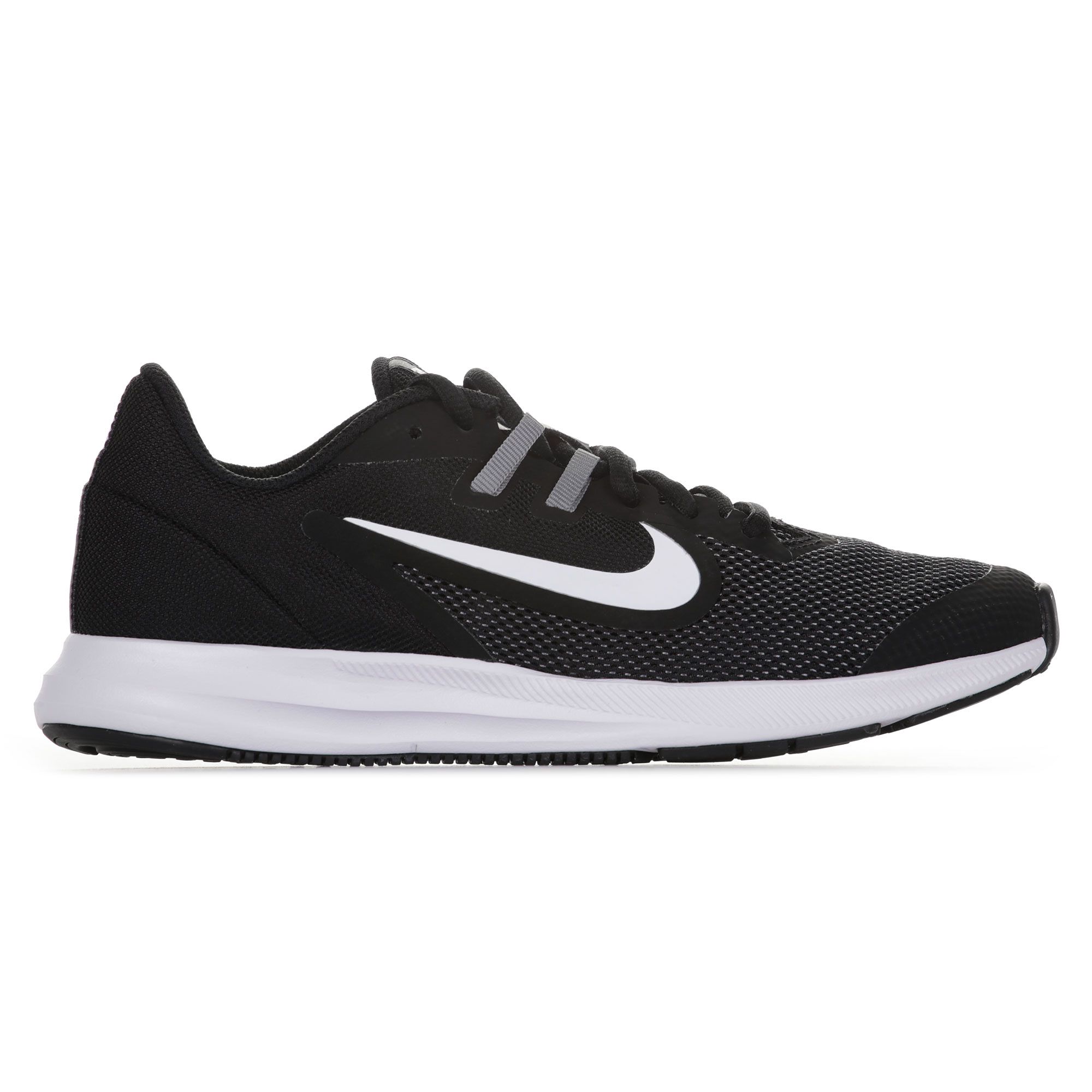 Zapatillas de Running Downshifter 9 Junior Negro - Fútbol Factory