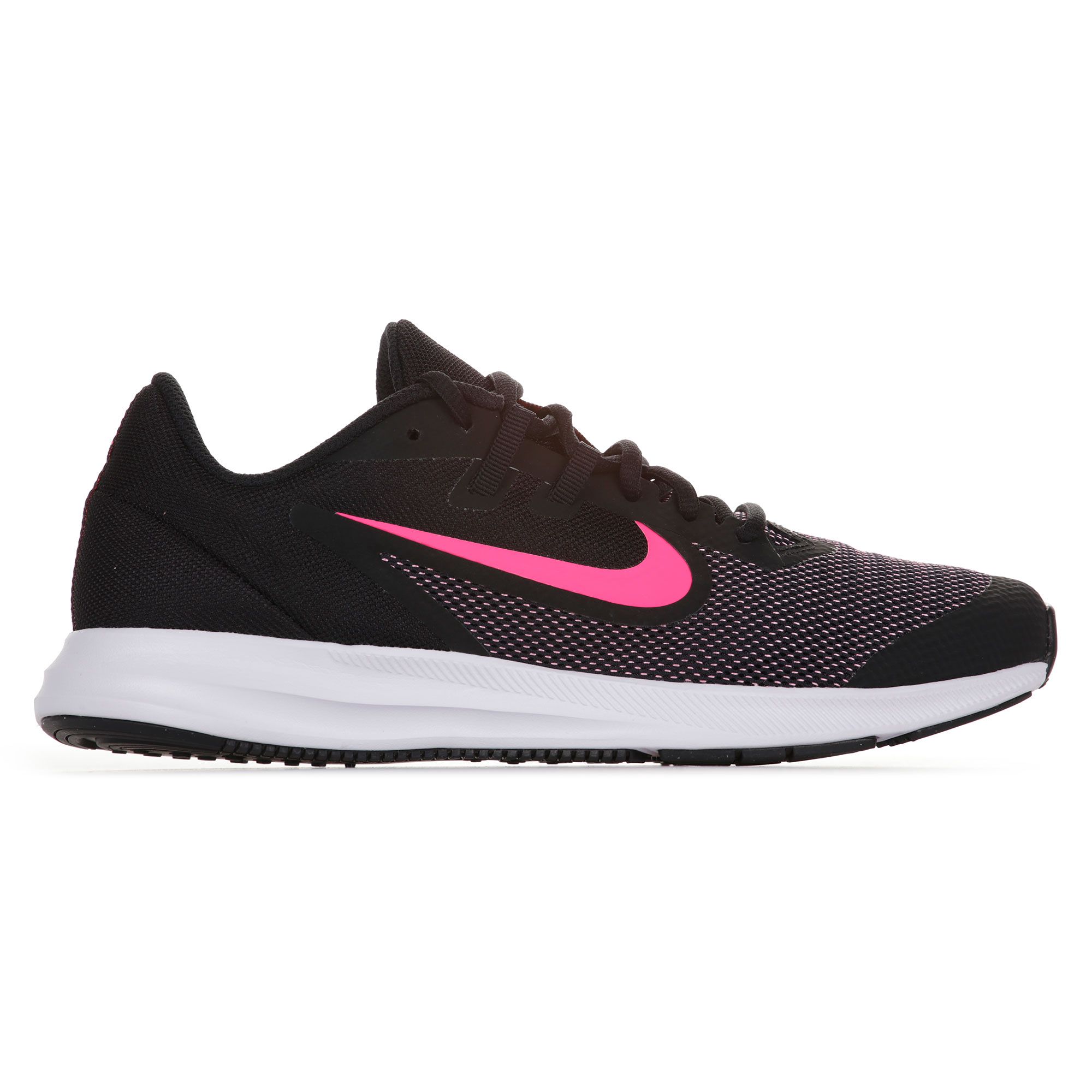 Zapatillas de Running Downshifter 9 Junior Negro - Fútbol Factory