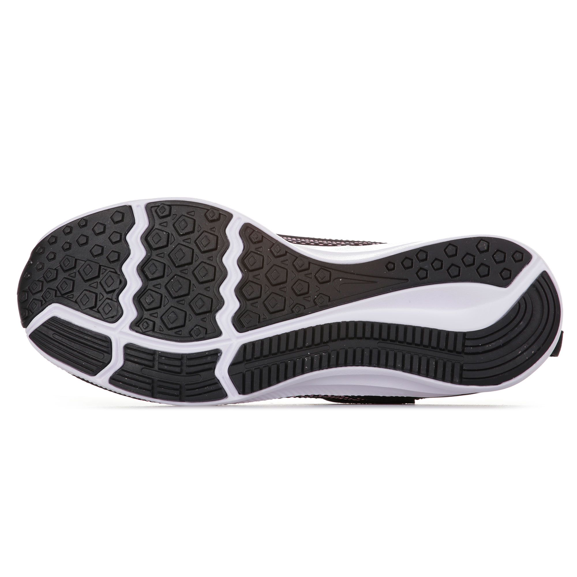 Zapatillas de Running Downshifter 9 Velcro Infantil Negro - Fútbol Factory