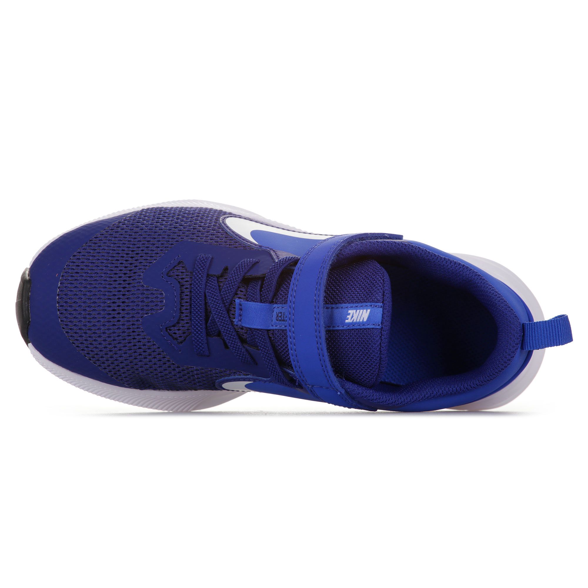 Zapatillas de Running Downshifter 9 Velcro Infantil Azul - Fútbol Factory