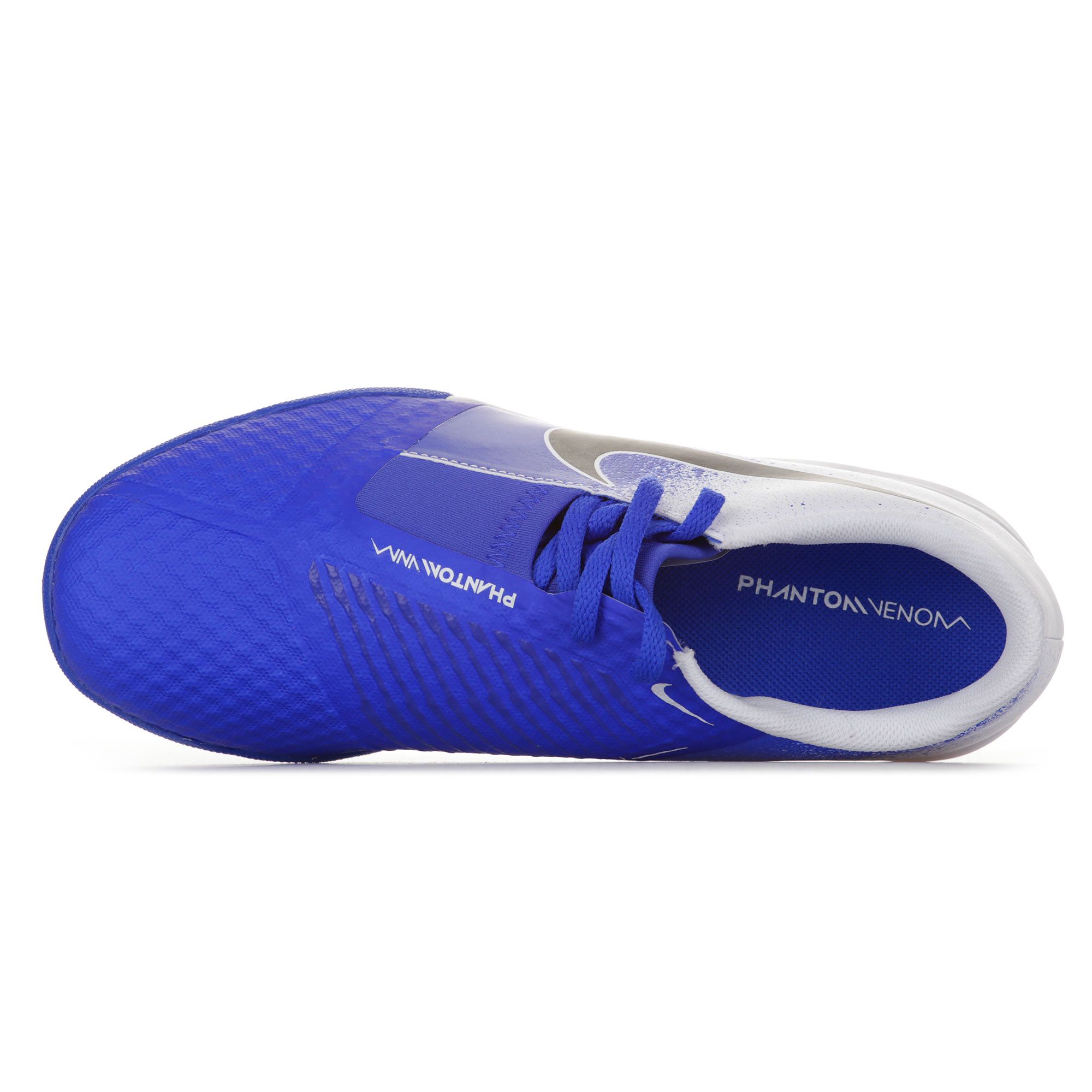 Zapatillas de fútbol sala Phantom Venom Academy IC Junior Azul Blanco - Fútbol Factory
