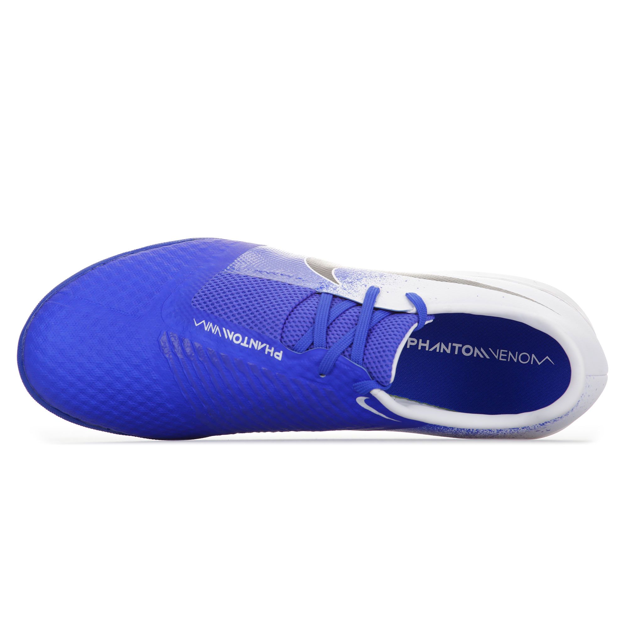 Zapatillas de fútbol sala Phantom Venom Academy IC Azul Blanco - Fútbol Factory