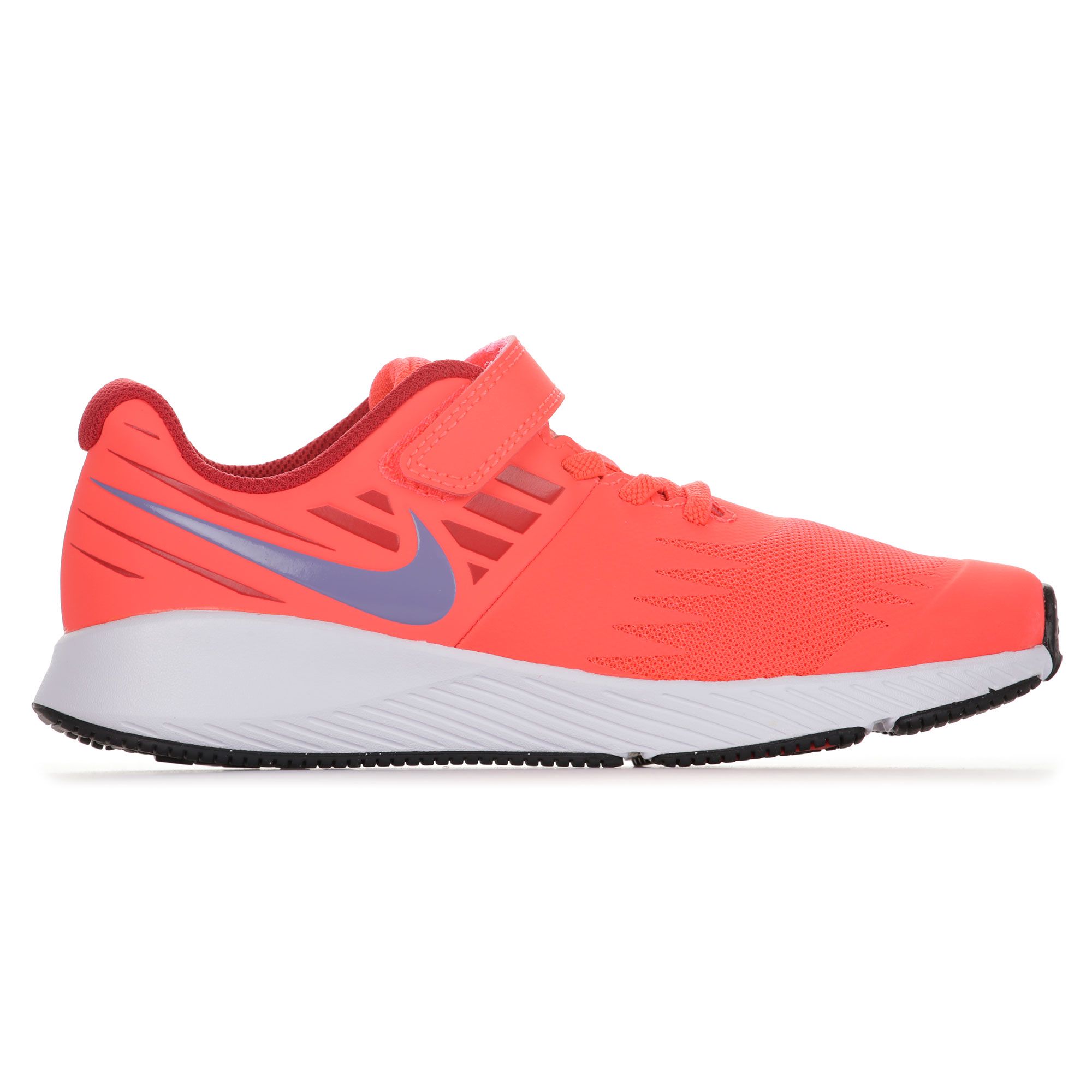 Zapatillas de Paseo Star Runner Velcro Junior Rojo - Fútbol Factory
