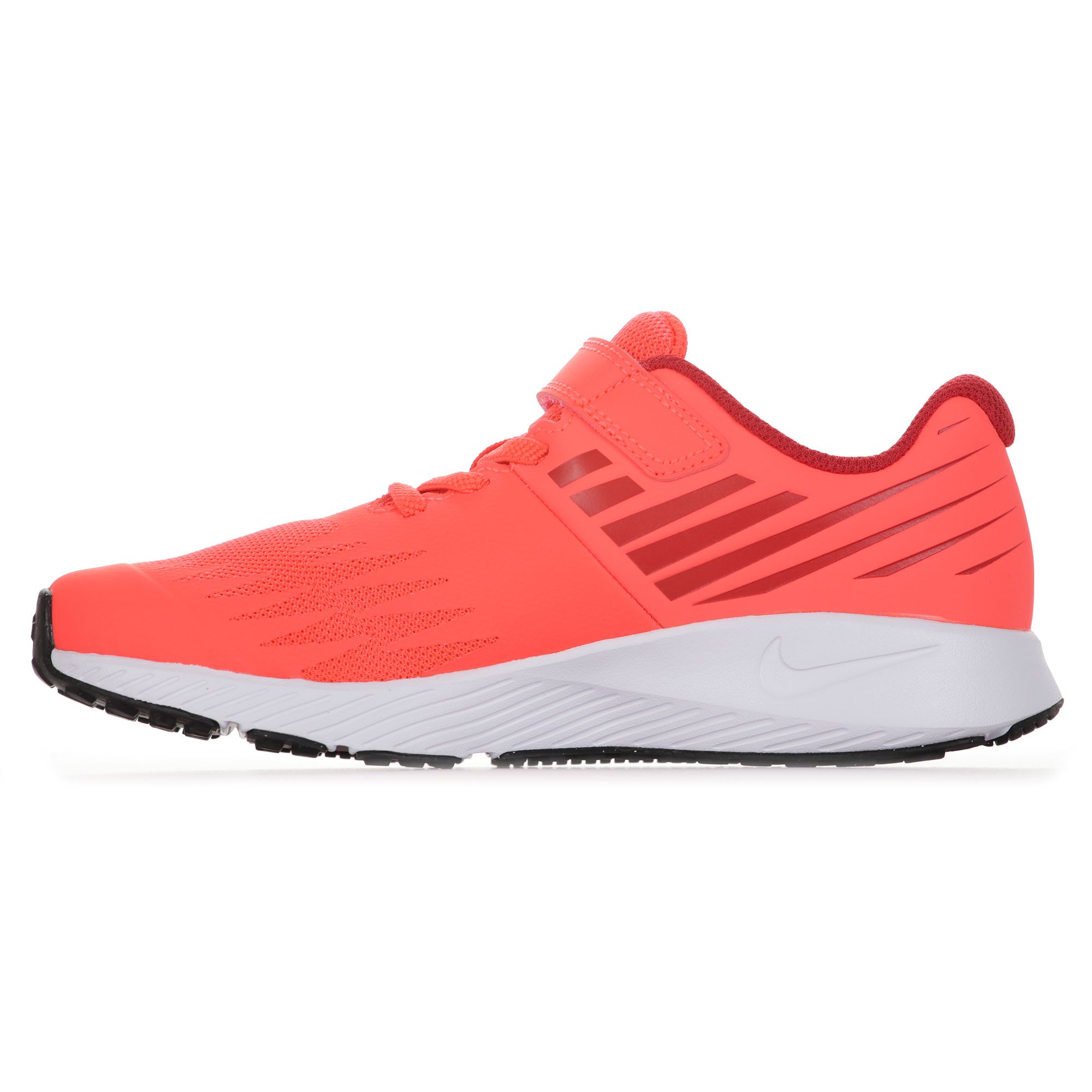 Zapatillas de Paseo Star Runner Velcro Junior Rojo - Fútbol Factory