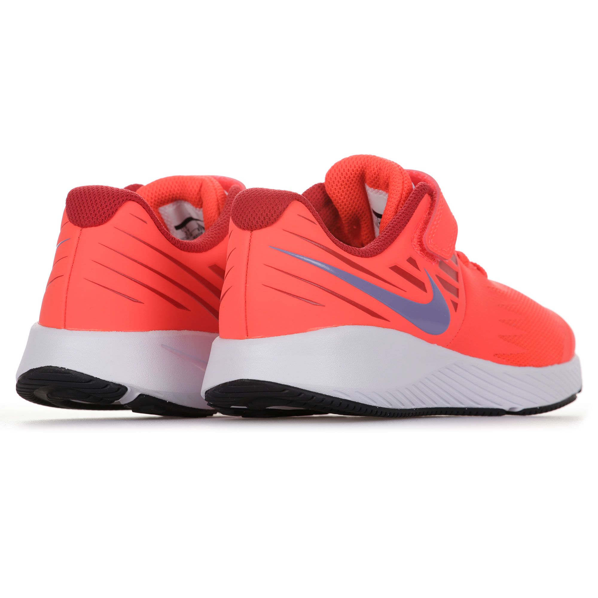 Zapatillas de Paseo Star Runner Velcro Junior Rojo - Fútbol Factory