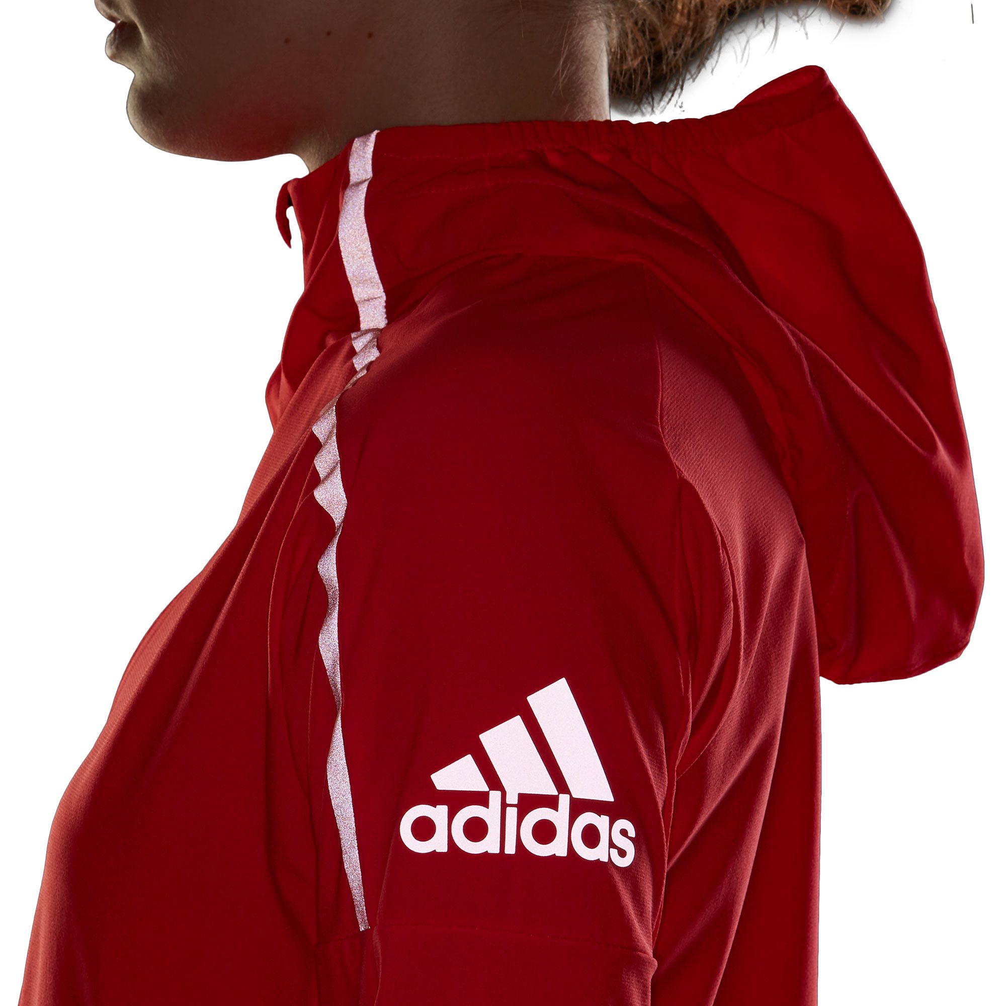 Chaqueta de Running ZNE Mujer Rojo - Fútbol Factory