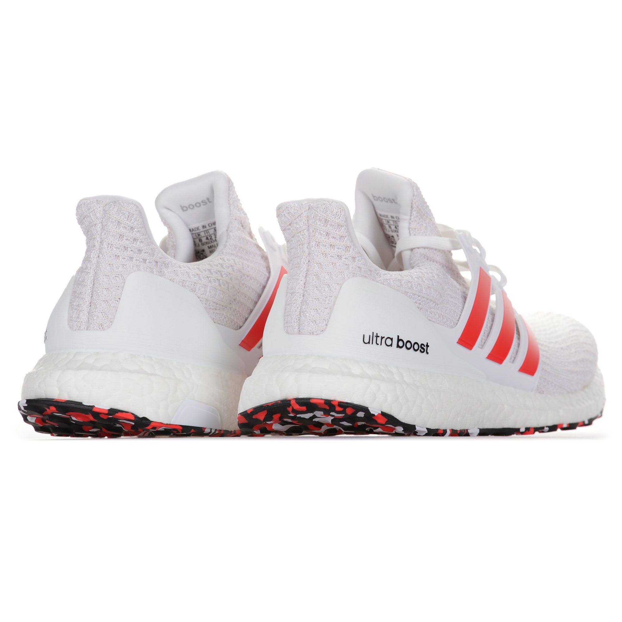 Zapatillas de Running UltraBoost Blanco Rojo - Fútbol Factory