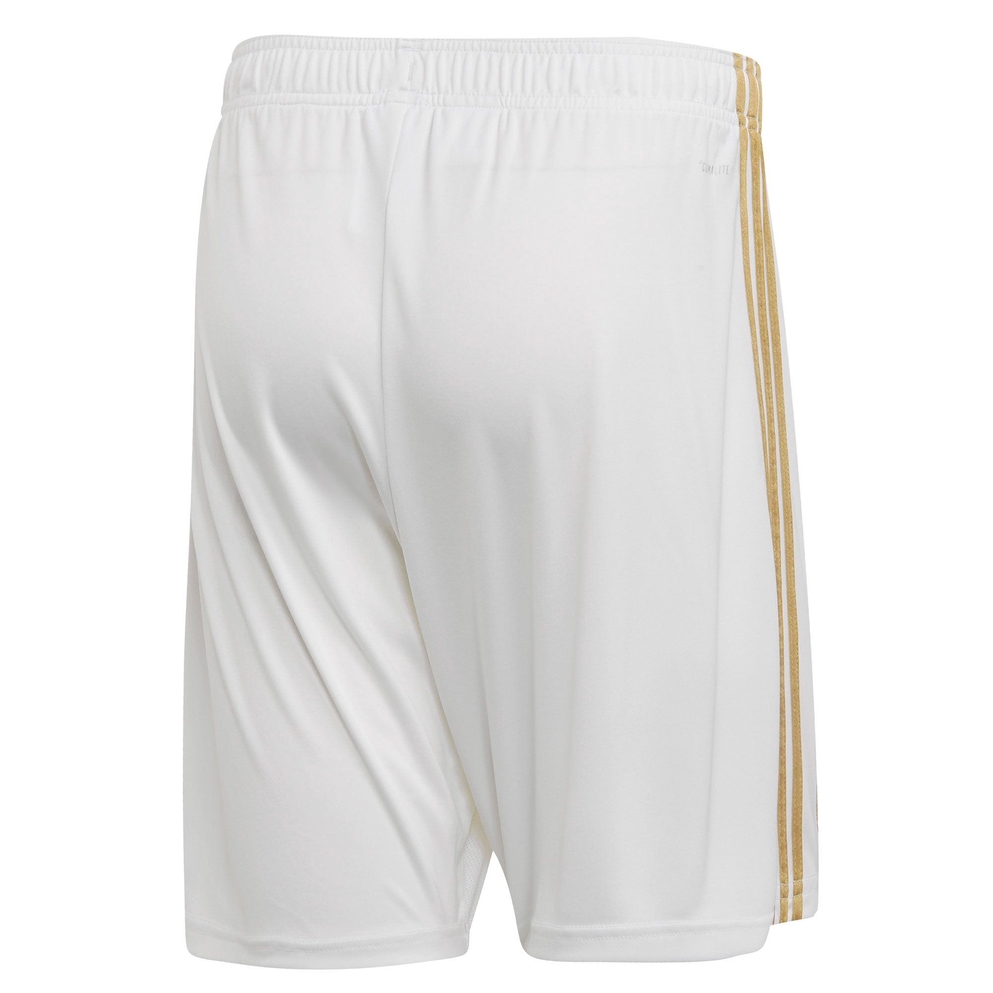 Pantalón 1ª Real Madrid 2019/2020 Blanco Dorado - Fútbol Factory