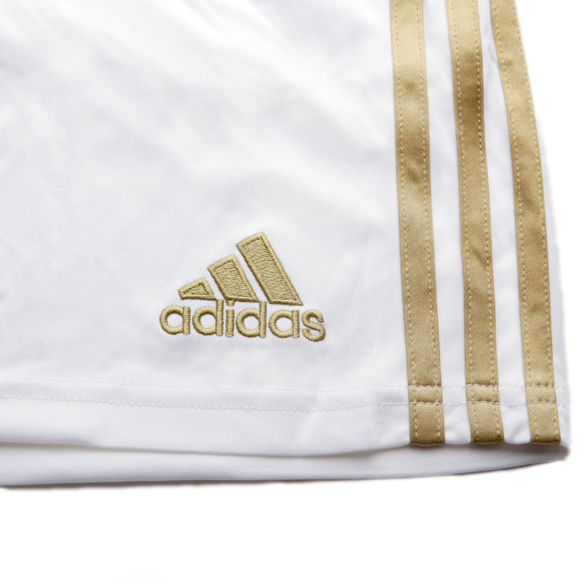Pantalón 1ª Real Madrid 2019/2020 Blanco Dorado - Fútbol Factory