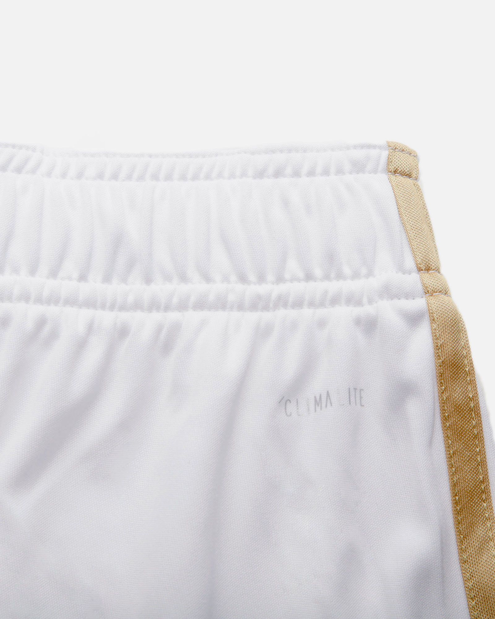Pantalón 1ª Real Madrid 2019/2020 Junior Blanco Dorado - Fútbol Factory