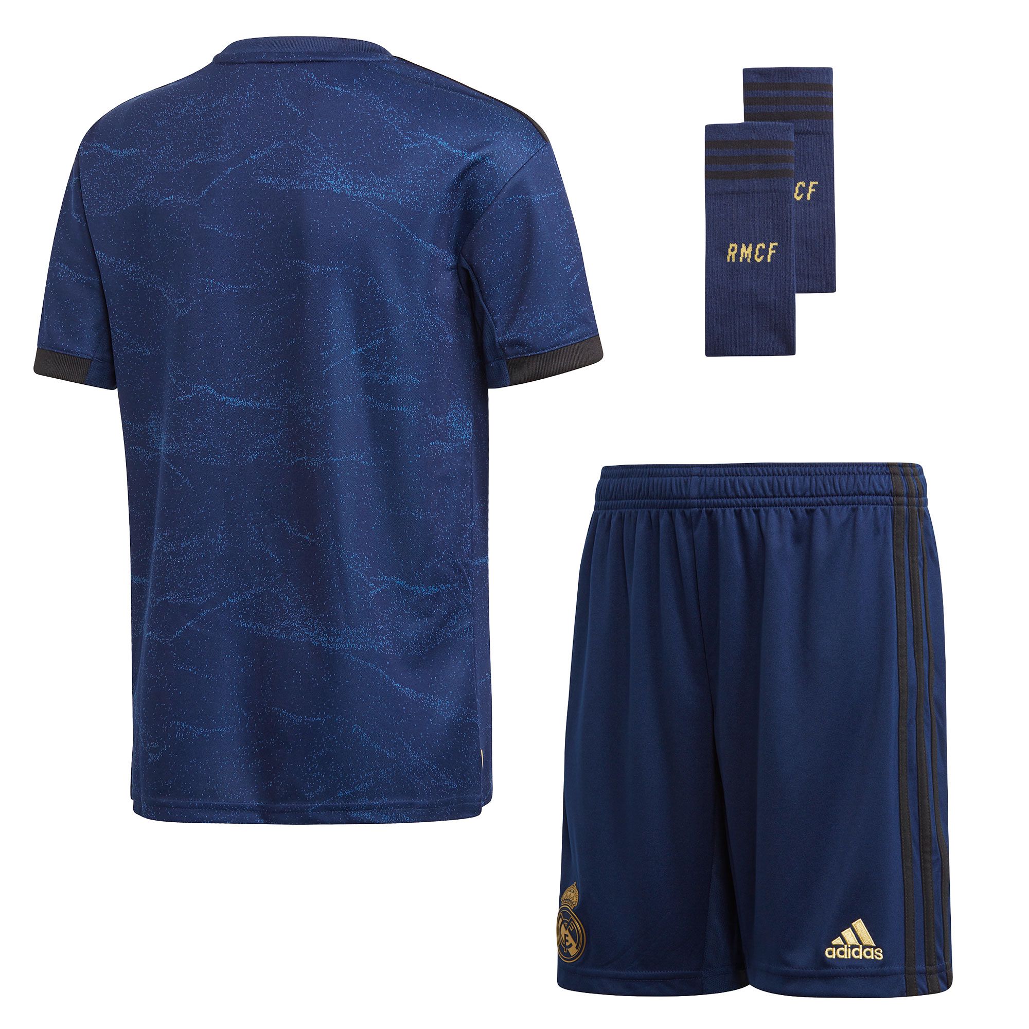 Conjunto 2ª Real Madrid 2019/2020 Junior Azul - Fútbol Factory