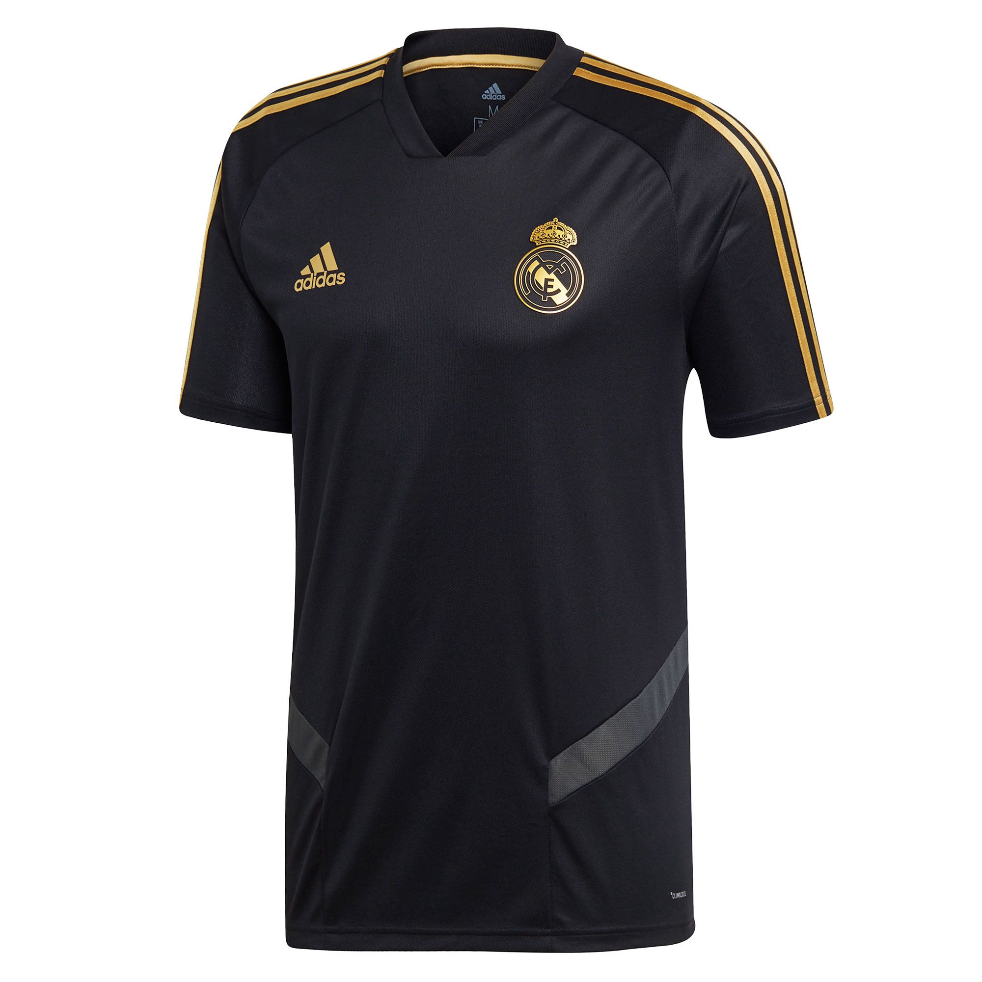 Camiseta de Training Real Madrid 2019/2020 Negro Dorado - Fútbol Factory