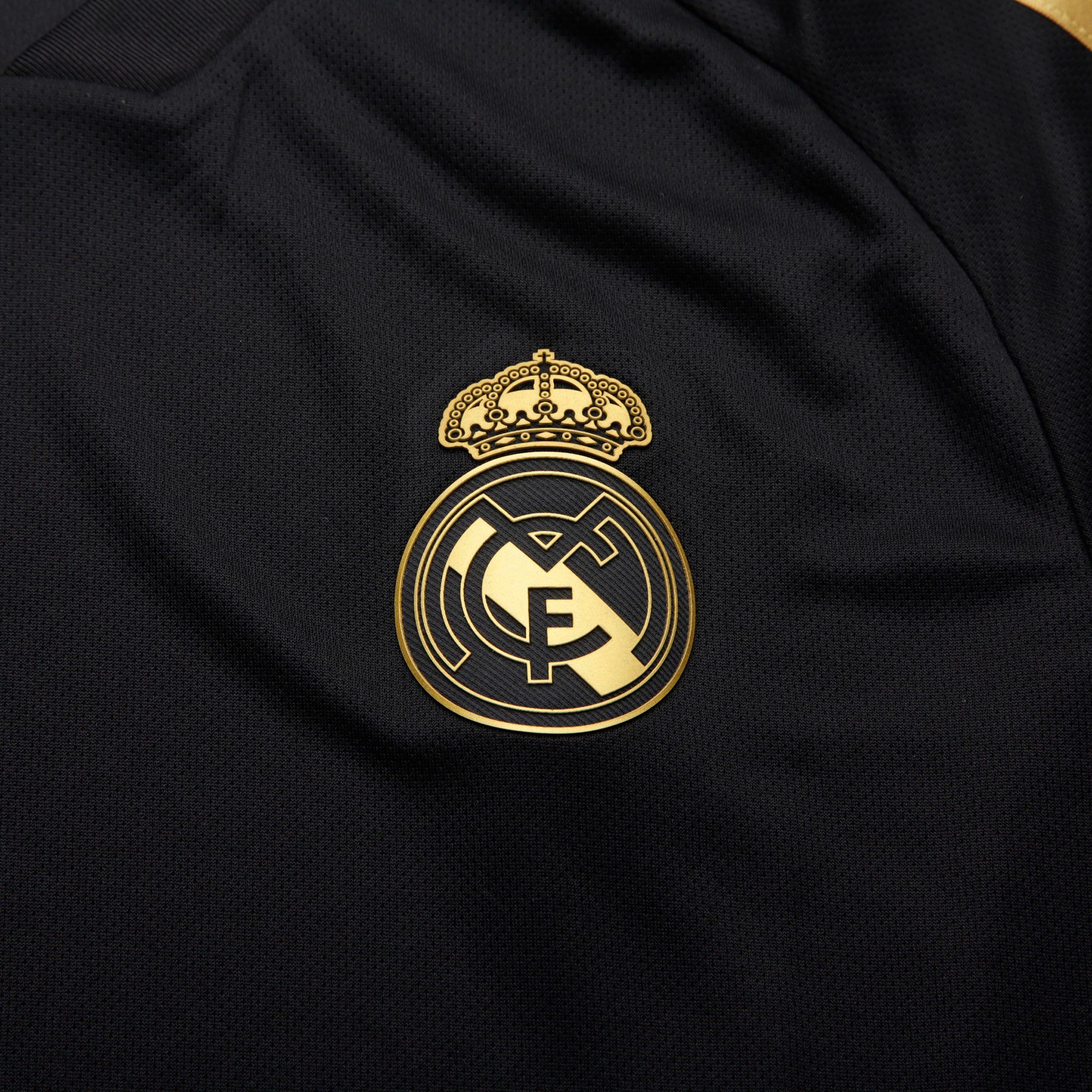 Camiseta de Training Real Madrid 2019/2020 Negro Dorado - Fútbol Factory