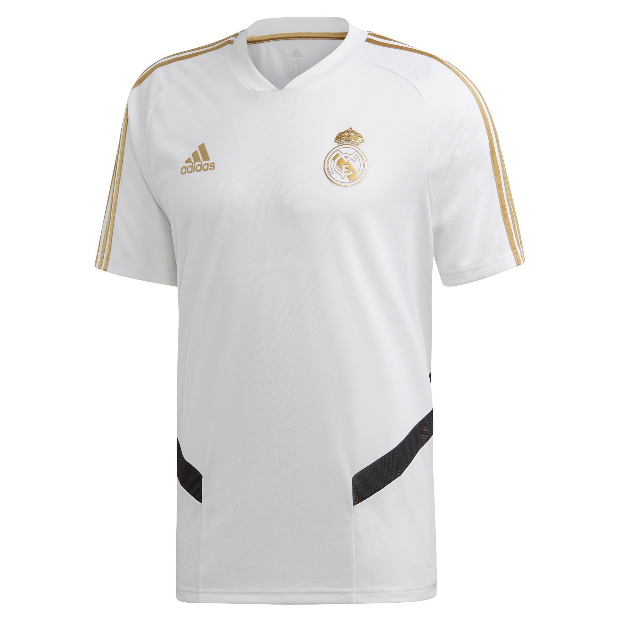 Camiseta de Training Real Madrid 2019/2020 Blanco Dorado - Fútbol Factory