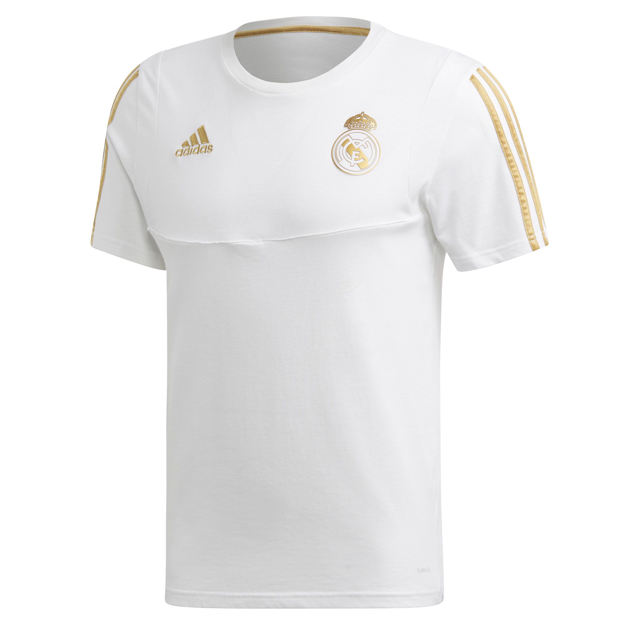 Camiseta de Paseo Real Madrid 2019/2020 Blanco Dorado - Fútbol Factory