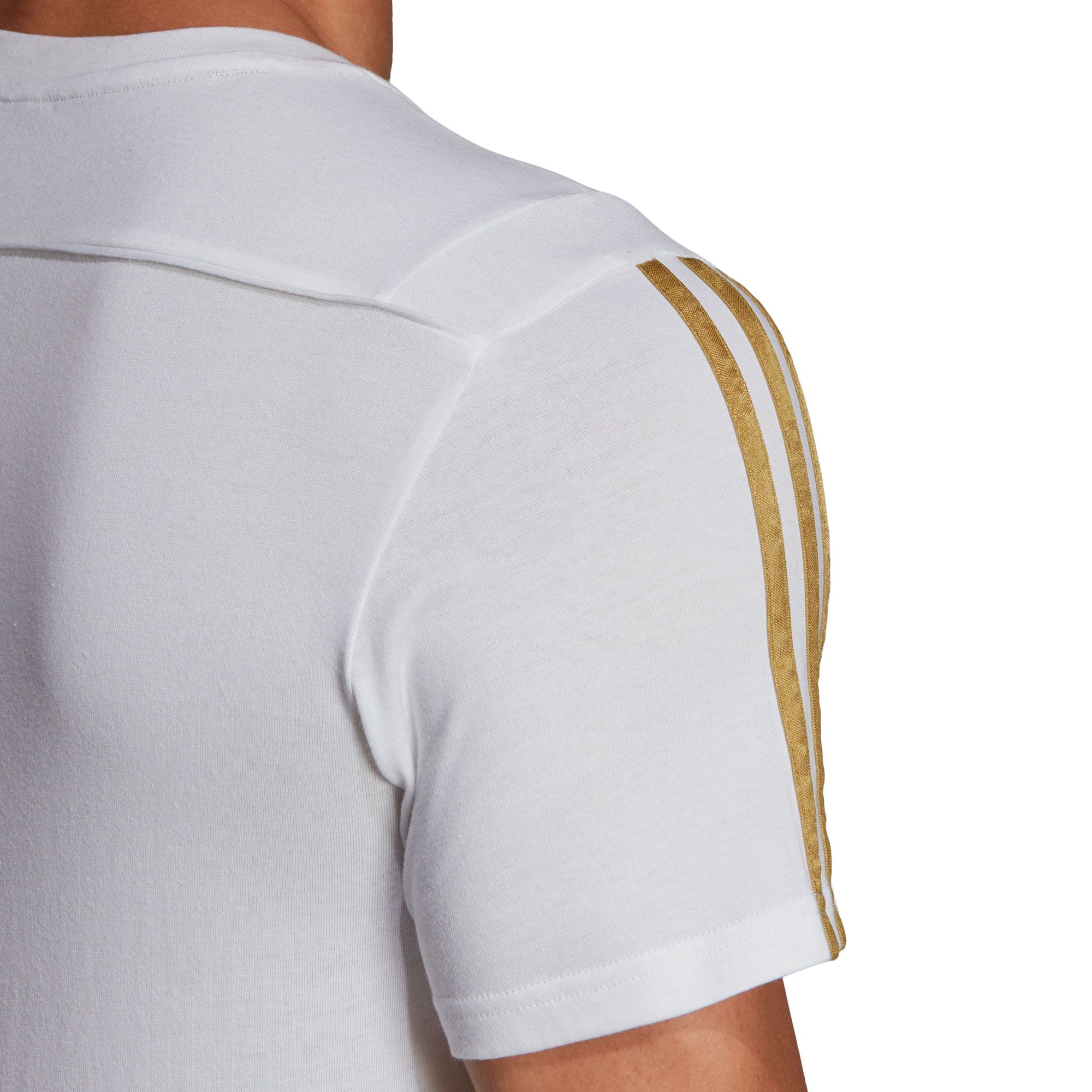 Camiseta de Paseo Real Madrid 2019/2020 Blanco Dorado - Fútbol Factory