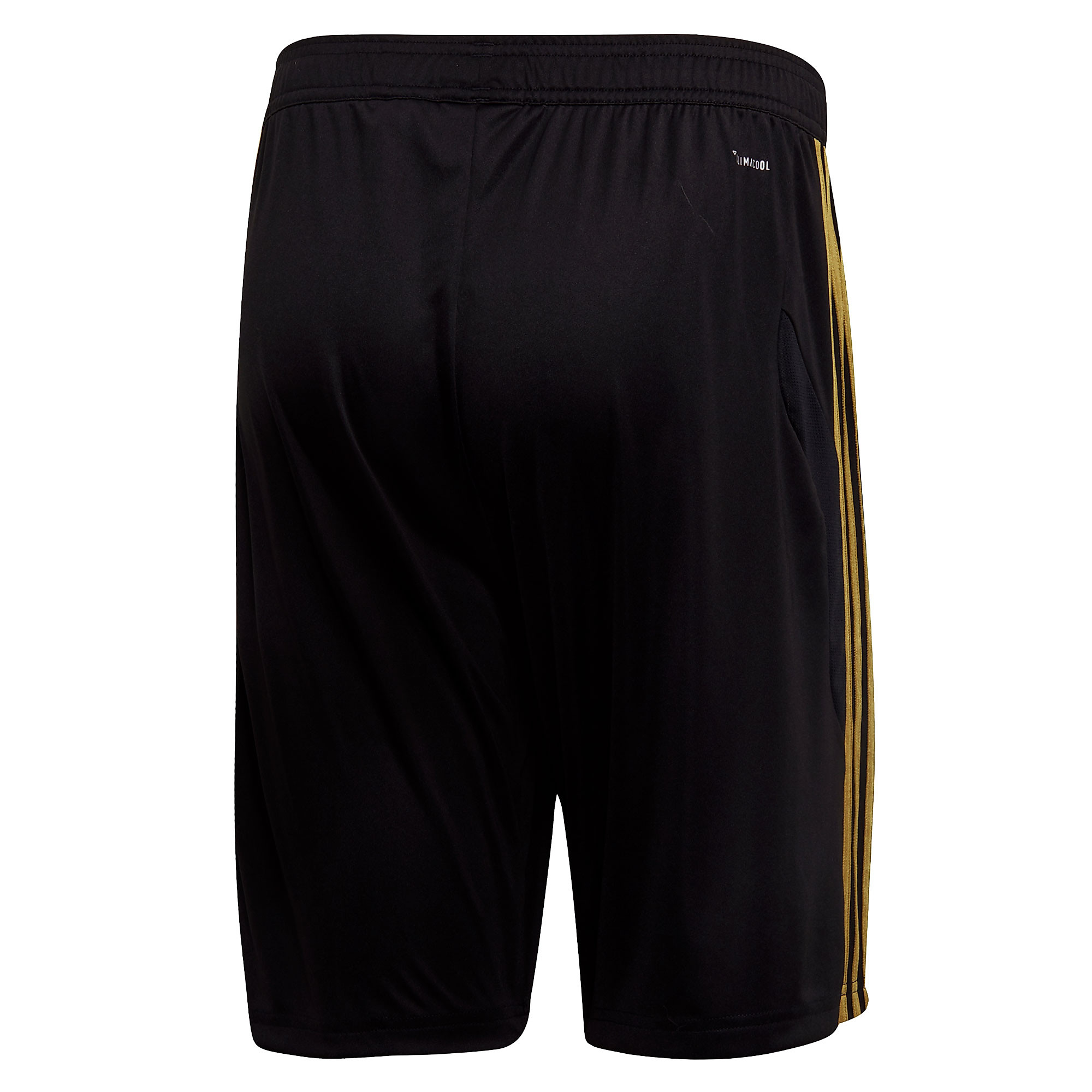 Pantalón Corto de Training Real Madrid 2019/2020 Negro Dorado - Fútbol Factory
