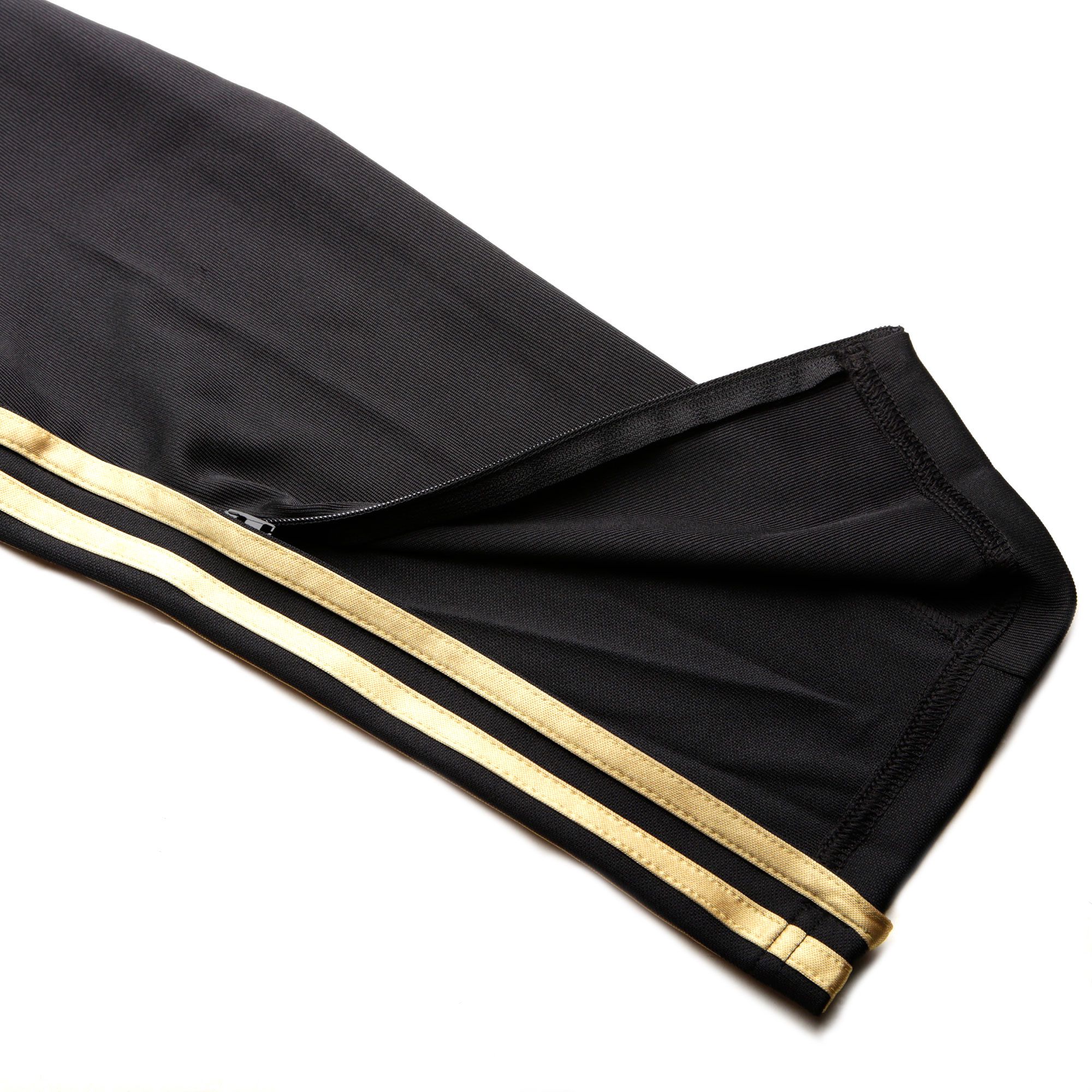 Pantalón Largo de Training Real Madrid 2019/2020 Negro Dorado - Fútbol Factory