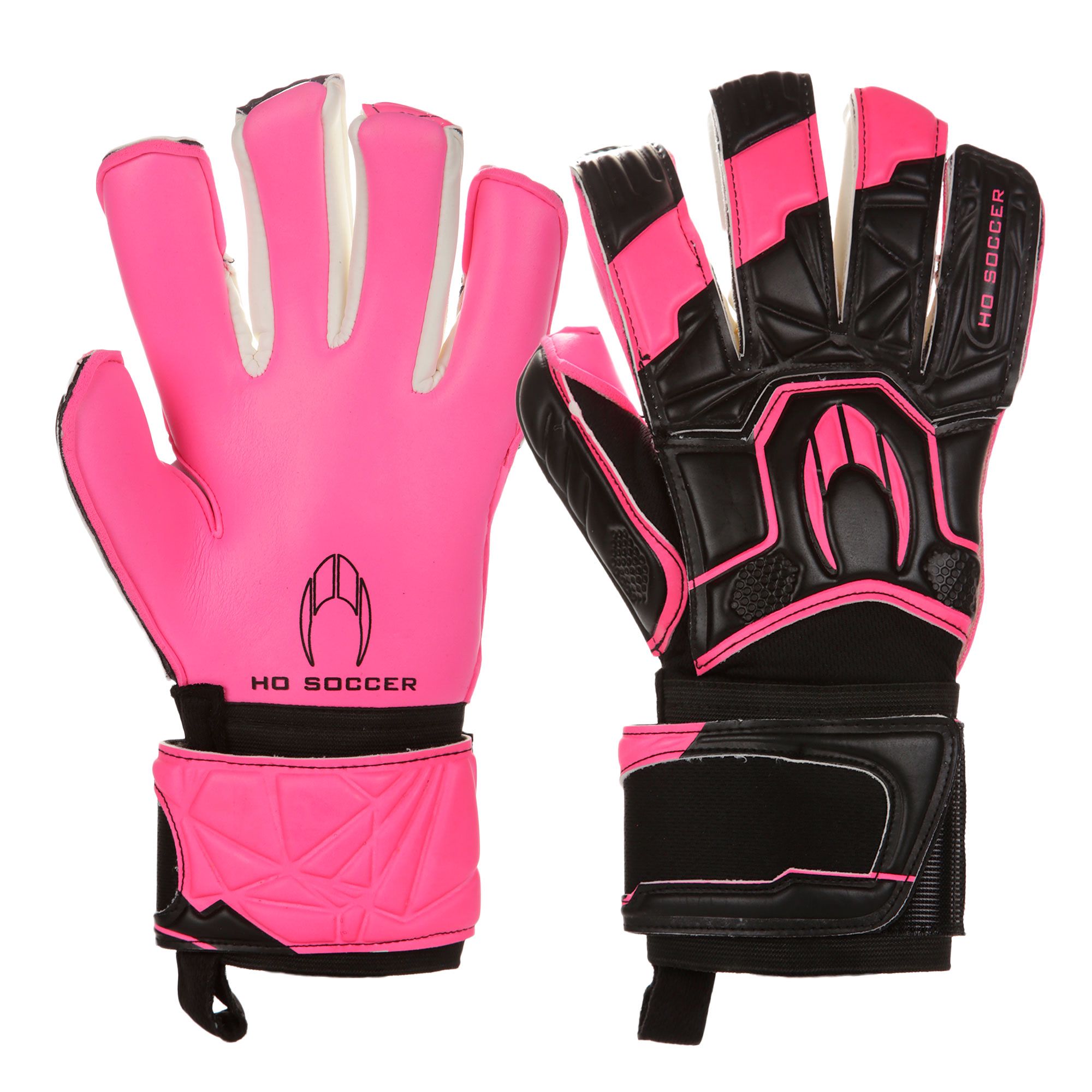 Guantes Premier Guerrero Hybrid Storm Rosa Negro - Fútbol Factory
