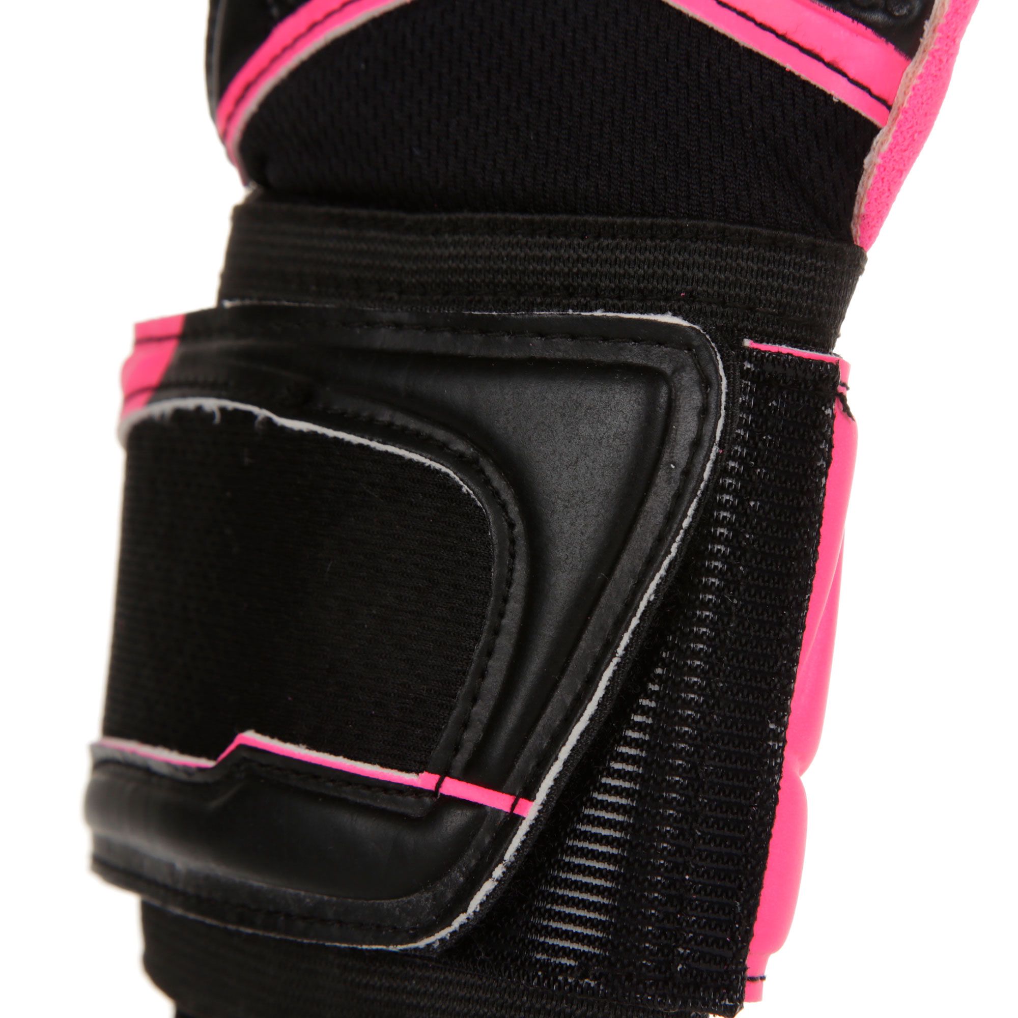 Guantes Premier Guerrero Hybrid Storm Rosa Negro - Fútbol Factory