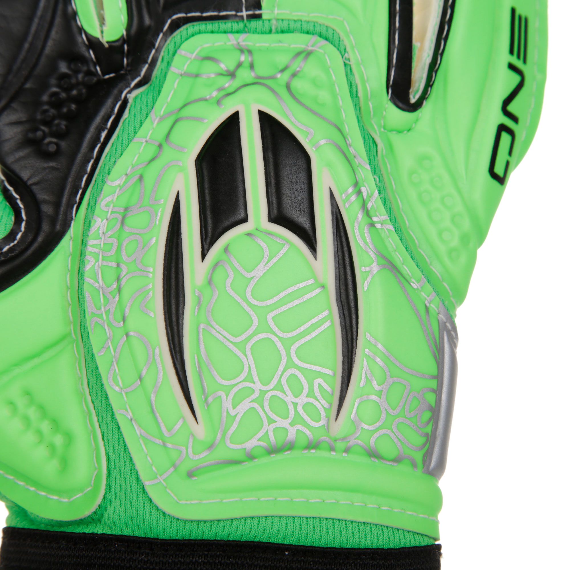 Guantes One Flat Negative Verde - Fútbol Factory