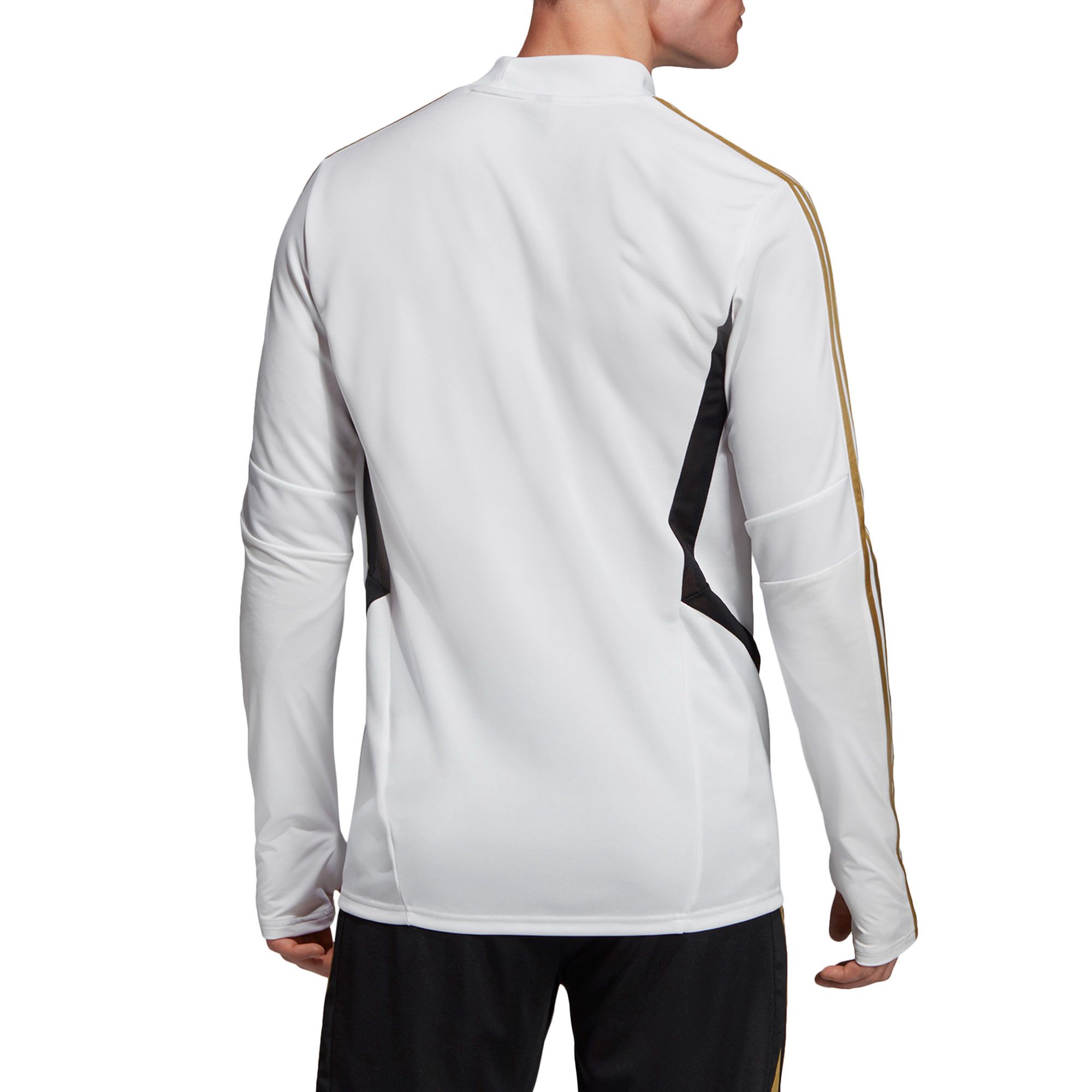 Sudadera de Training Real Madrid 2019/2020 Blanco Dorado - Fútbol Factory