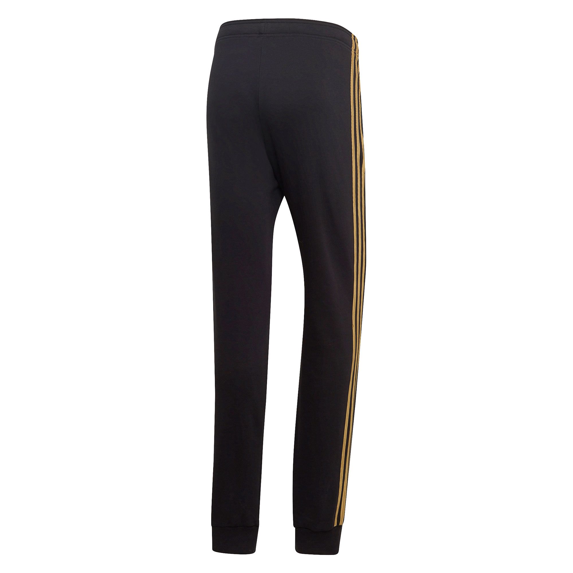Pantalón Largo de Paseo Real Madrid 2019/2020 Negro Dorado - Fútbol Factory