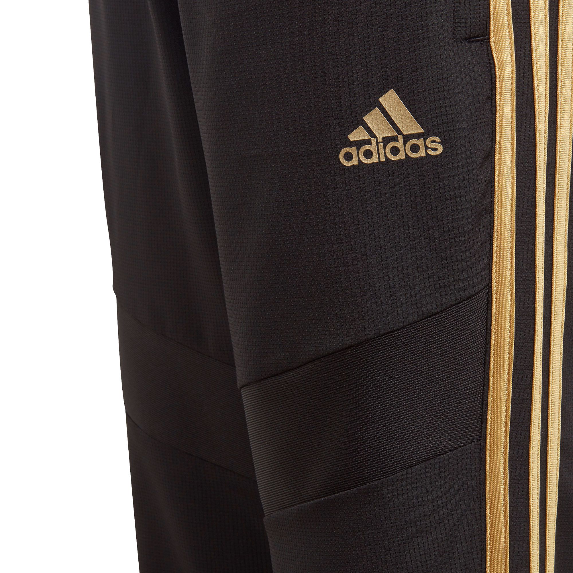 Chándal Pre-Match Real Madrid 2019/2020 Junior Negro Dorado - Fútbol Factory