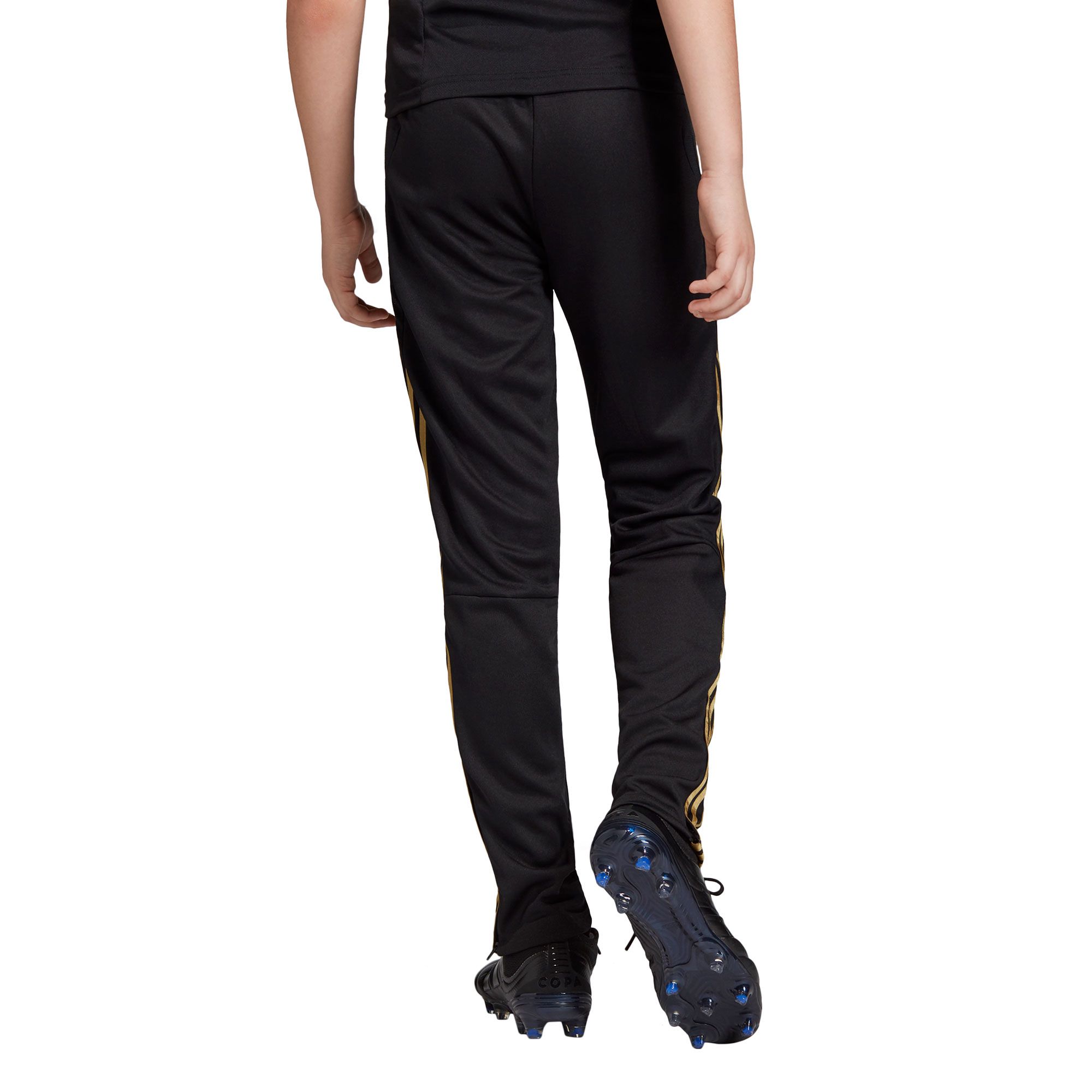 Pantalón Largo de Training Real Madrid 2019/2020 Junior Negro Dorado - Fútbol Factory