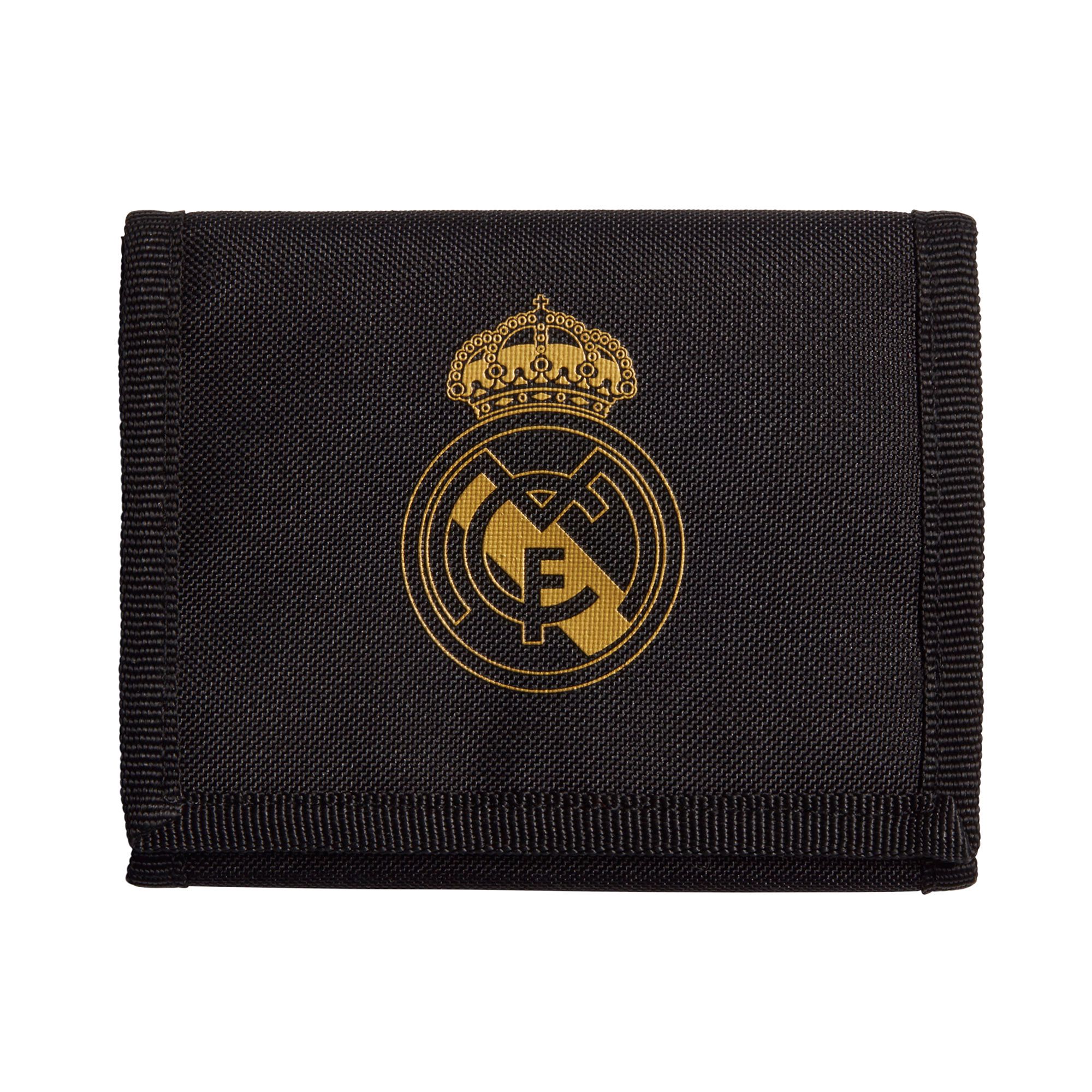 Monedero Real Madrid 2019/2020 Negro Dorado - Fútbol Factory