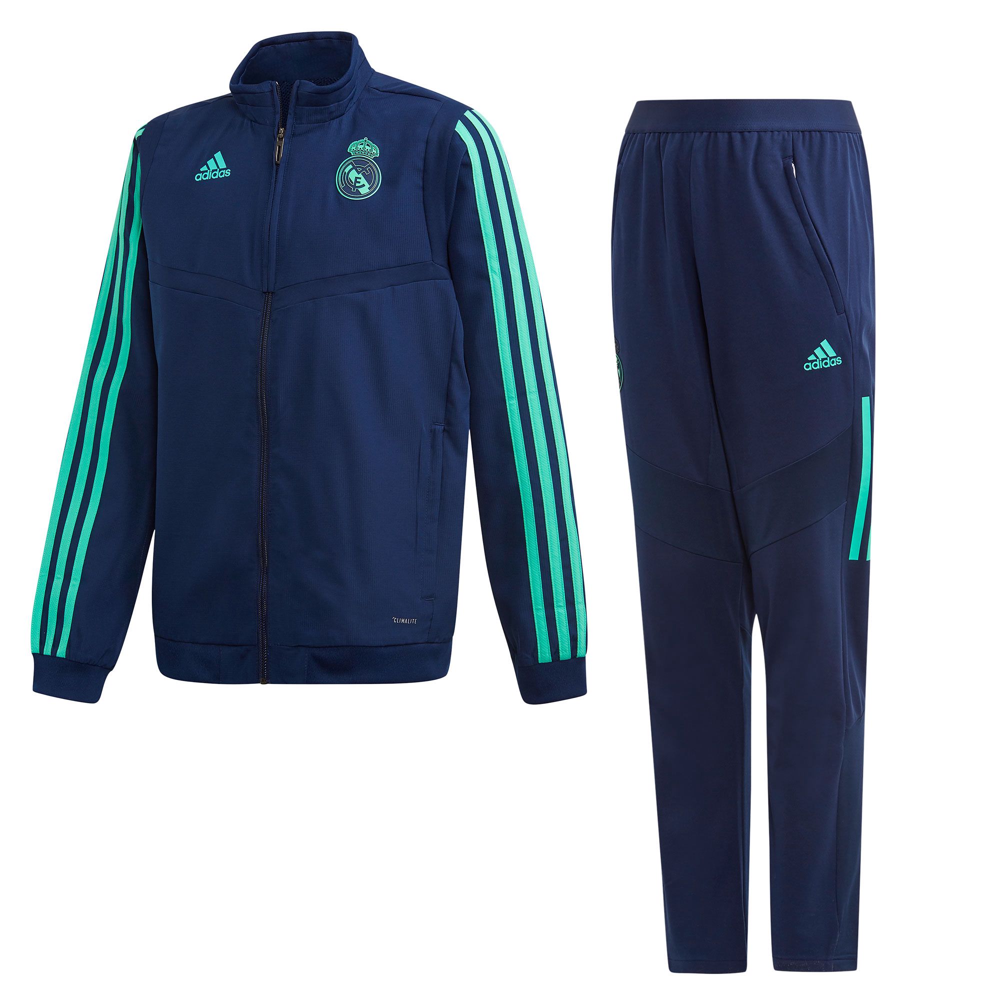 Chándal Pre-Match Real Madrid 2019/2020 UCL Junior Azul - Fútbol Factory