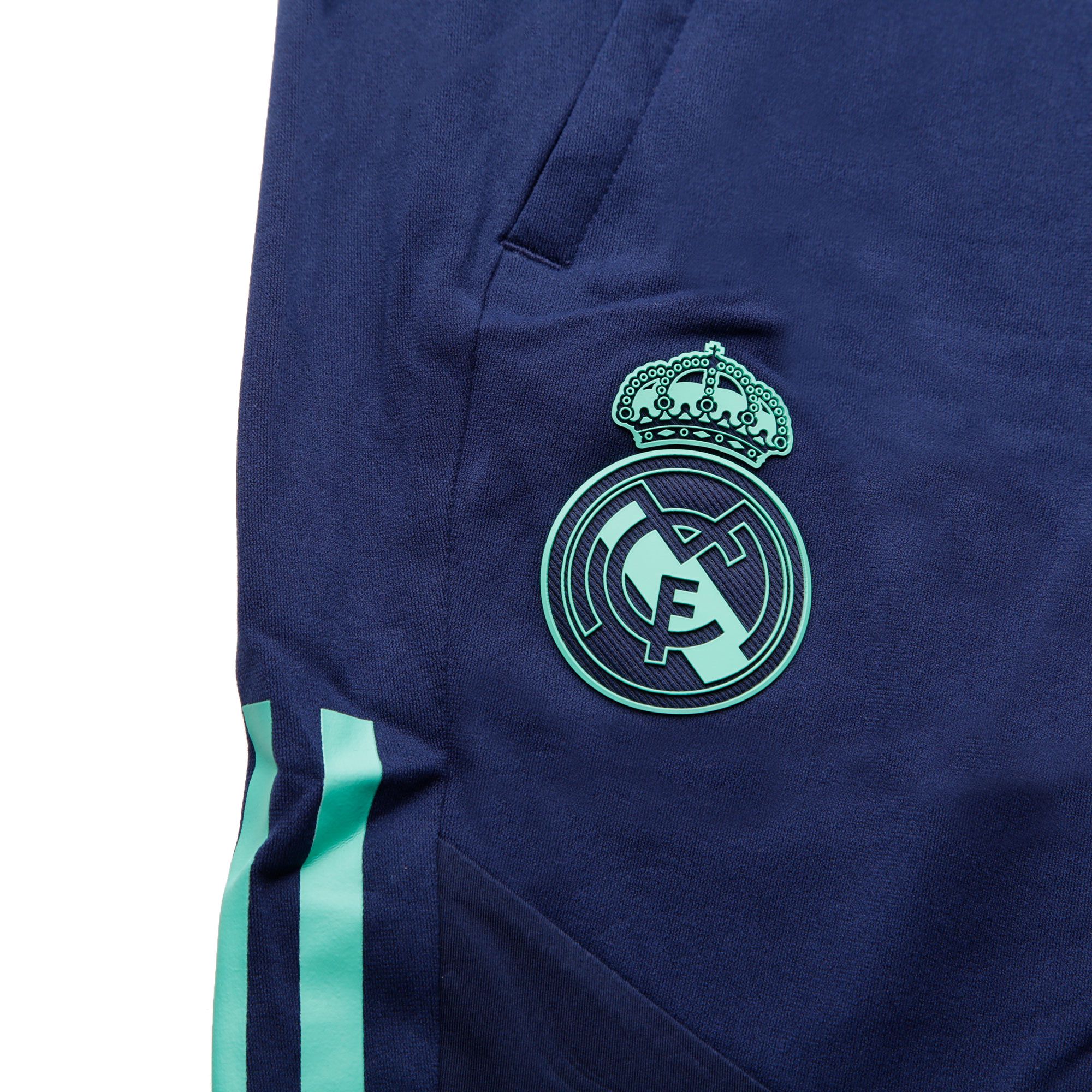 Pantalón Largo de Training Real Madrid 2019/2020 Azul Verde - Fútbol Factory