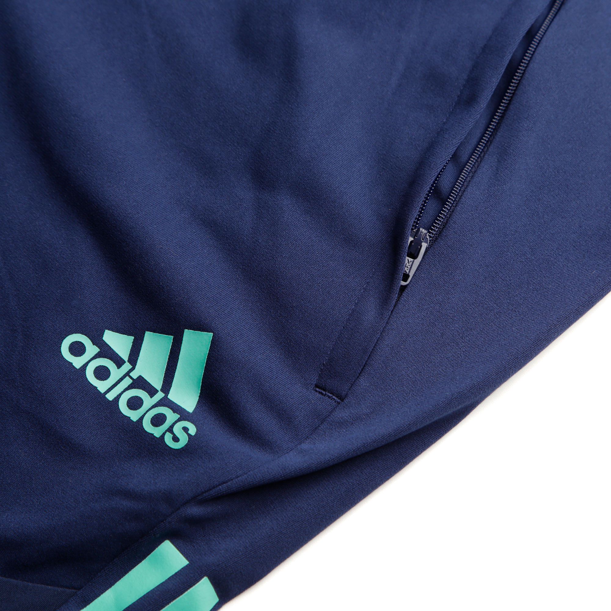 Pantalón Largo de Training Real Madrid 2019/2020 Azul Verde - Fútbol Factory