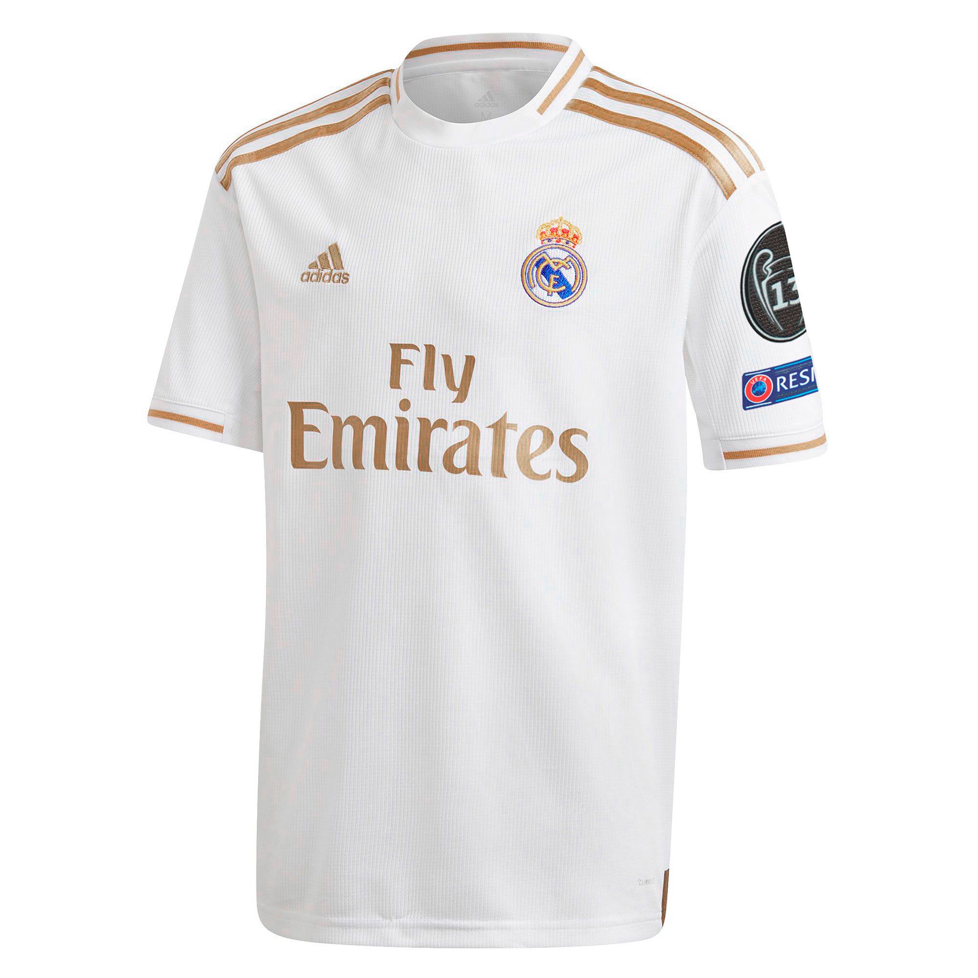 Camiseta 1ª Real Madrid 2019/2020 UCL Junior - Fútbol Factory