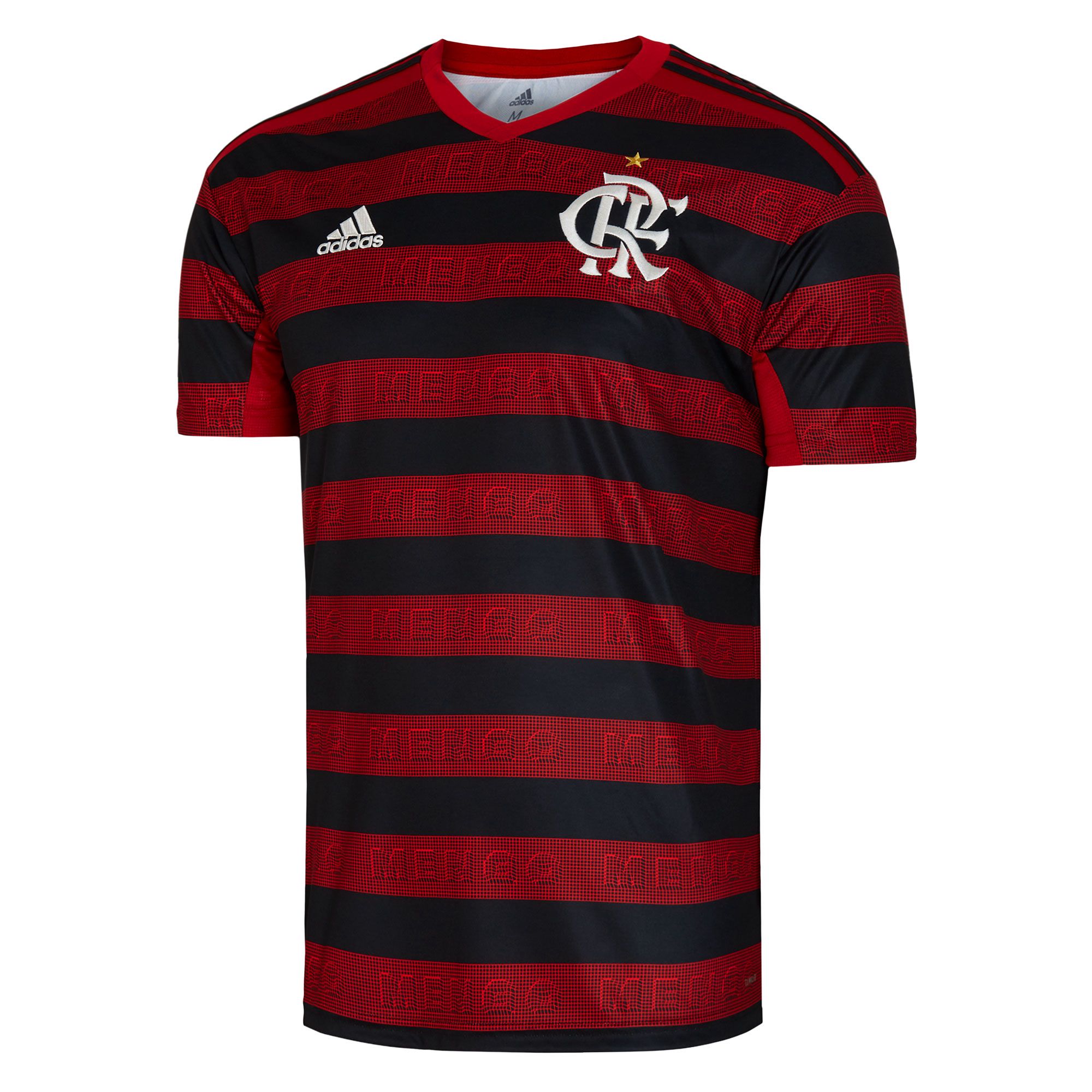 Camiseta 1ª CR Flamengo 2019/2020 Rojo Negro - Fútbol Factory