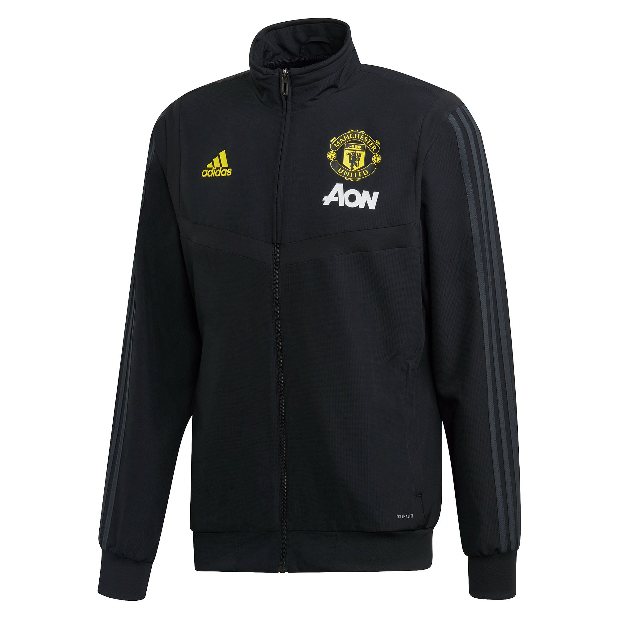 Chándal de Prepartido Manchester United 2019/2020 Negro - Fútbol Factory