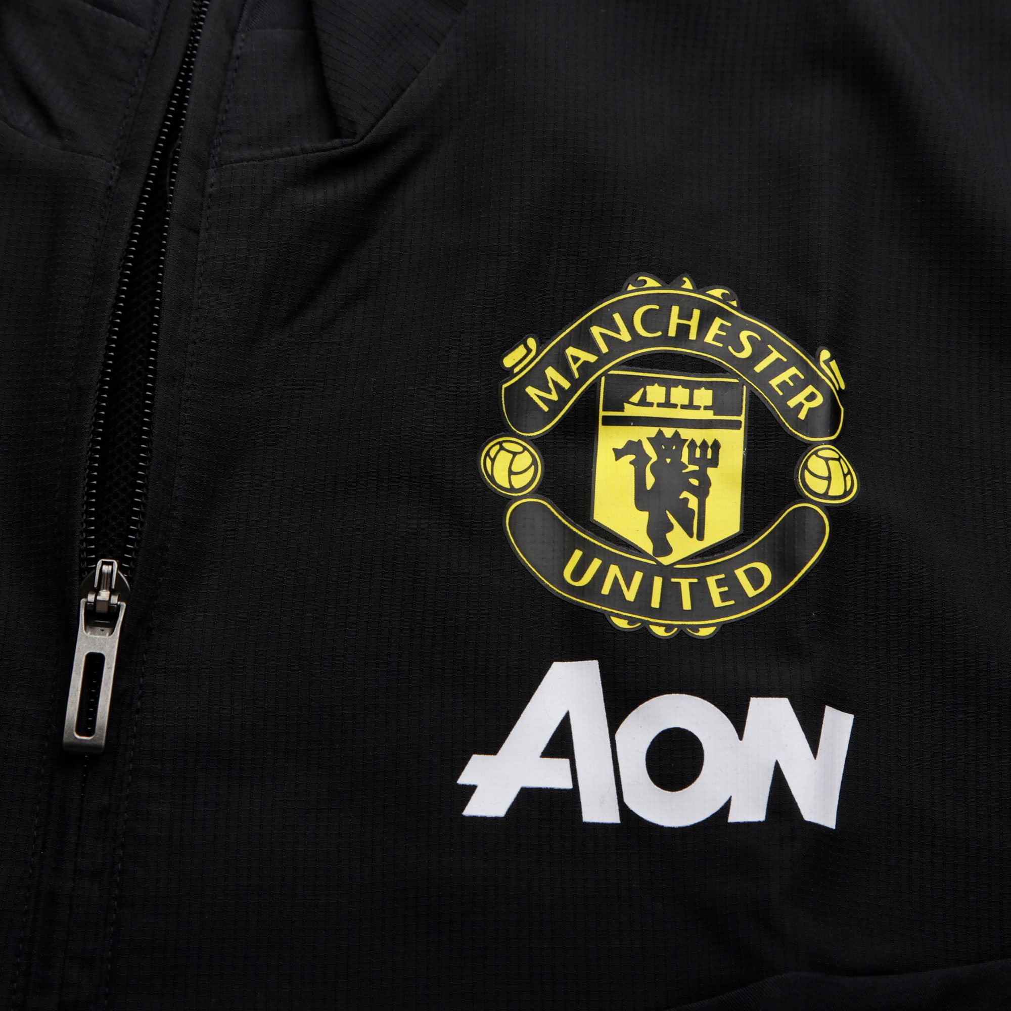 Chándal de Prepartido Manchester United 2019/2020 Negro - Fútbol Factory