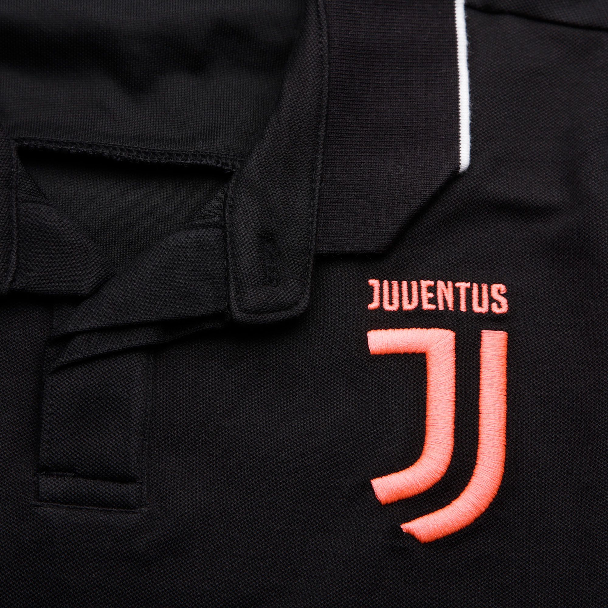 Polo de Paseo Juventus Turin 2019/2020 Negro - Fútbol Factory