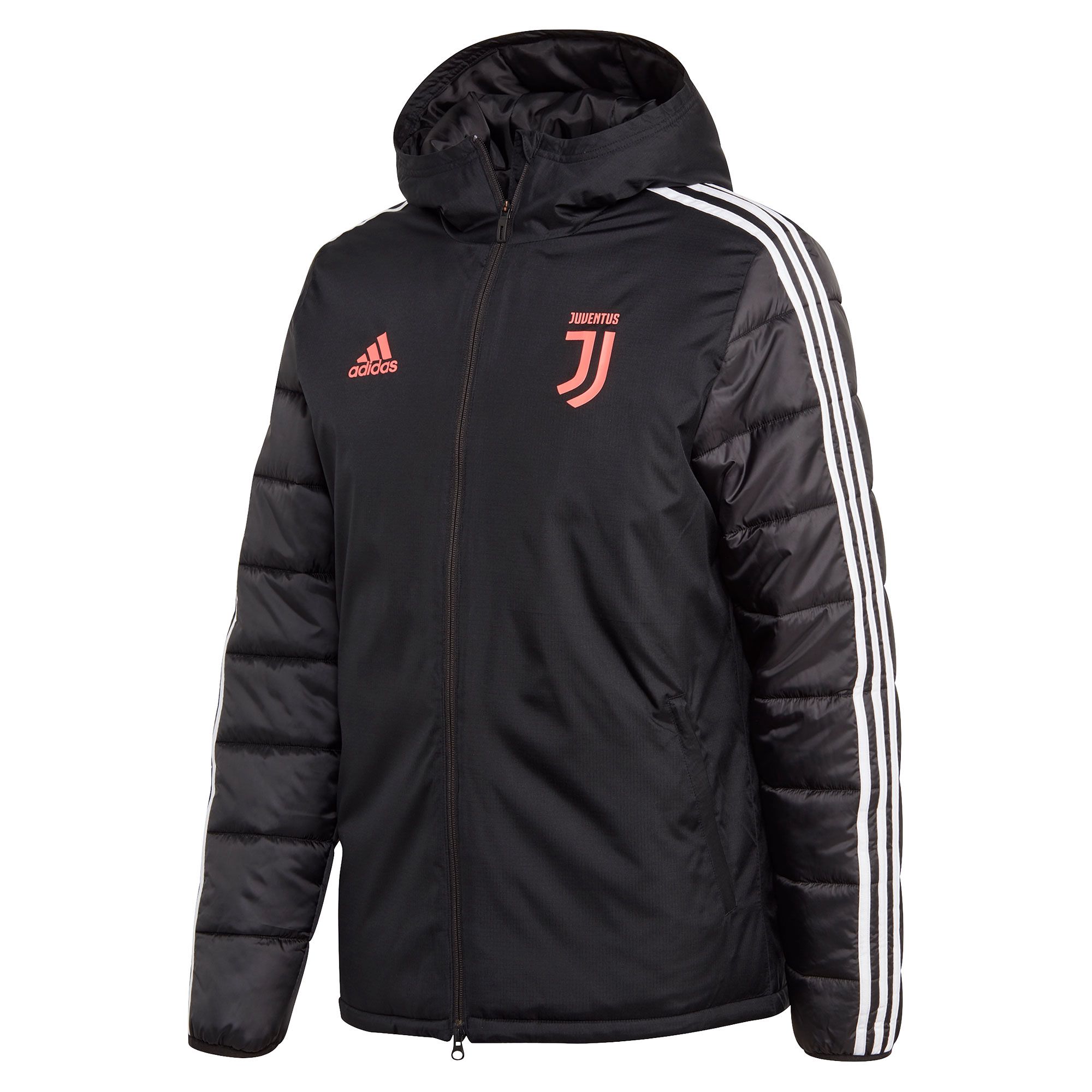 Abrigo Juventus Turín 2019/2020 Negro - Fútbol Factory