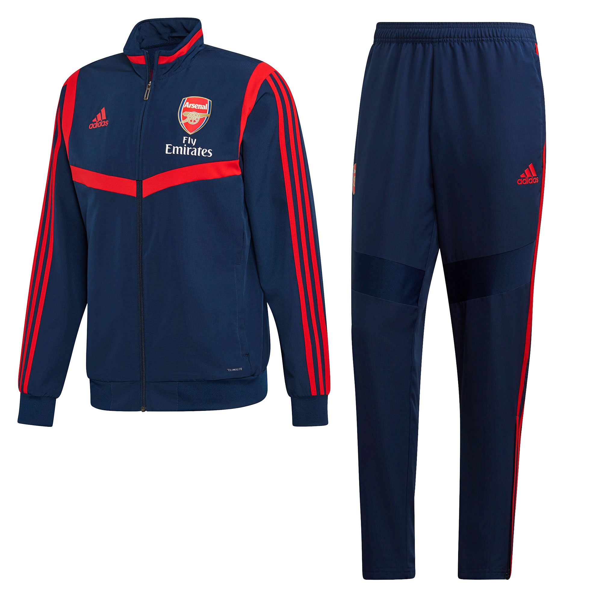 Chándal Pre-Match Arsenal FC 2019/2020 Marino Rojo - Fútbol Factory