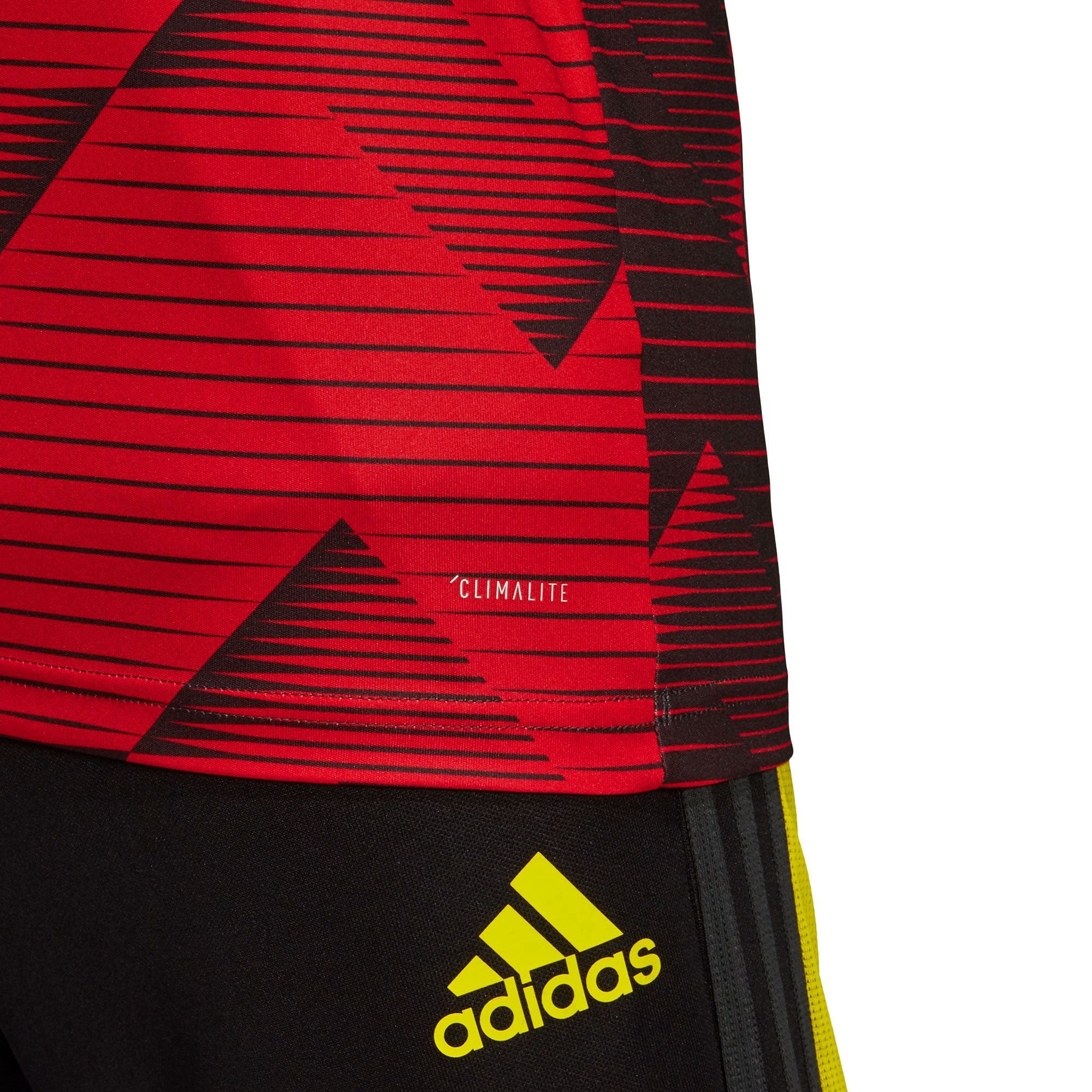 Camiseta Pre-Match Manchester United 2019/2020 Rojo Negro - Fútbol Factory